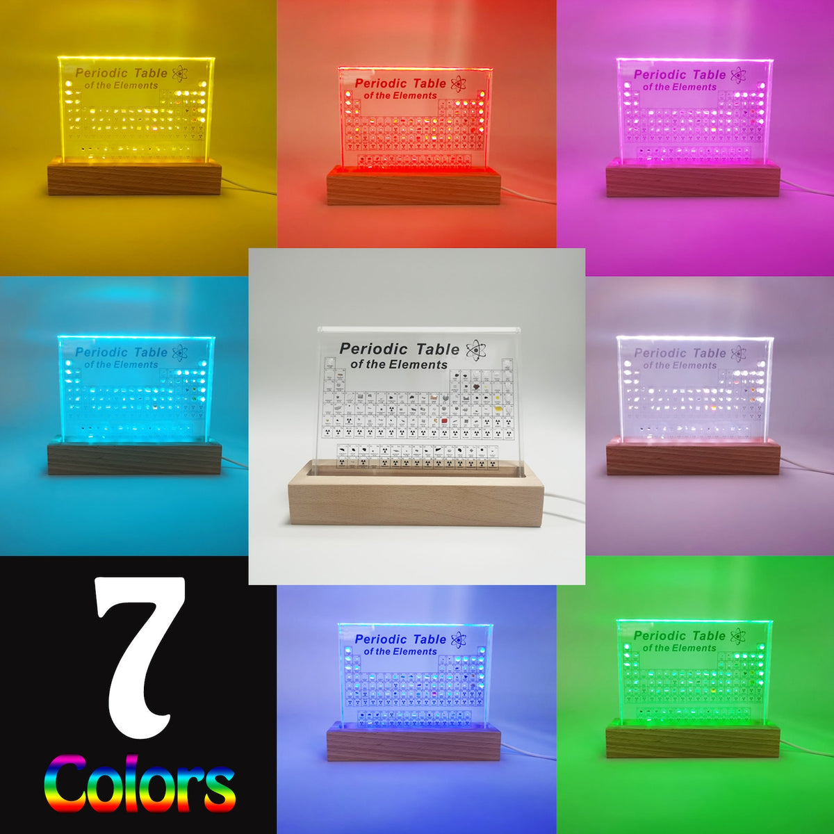 LED Periodic Table of Elements Display main image 0