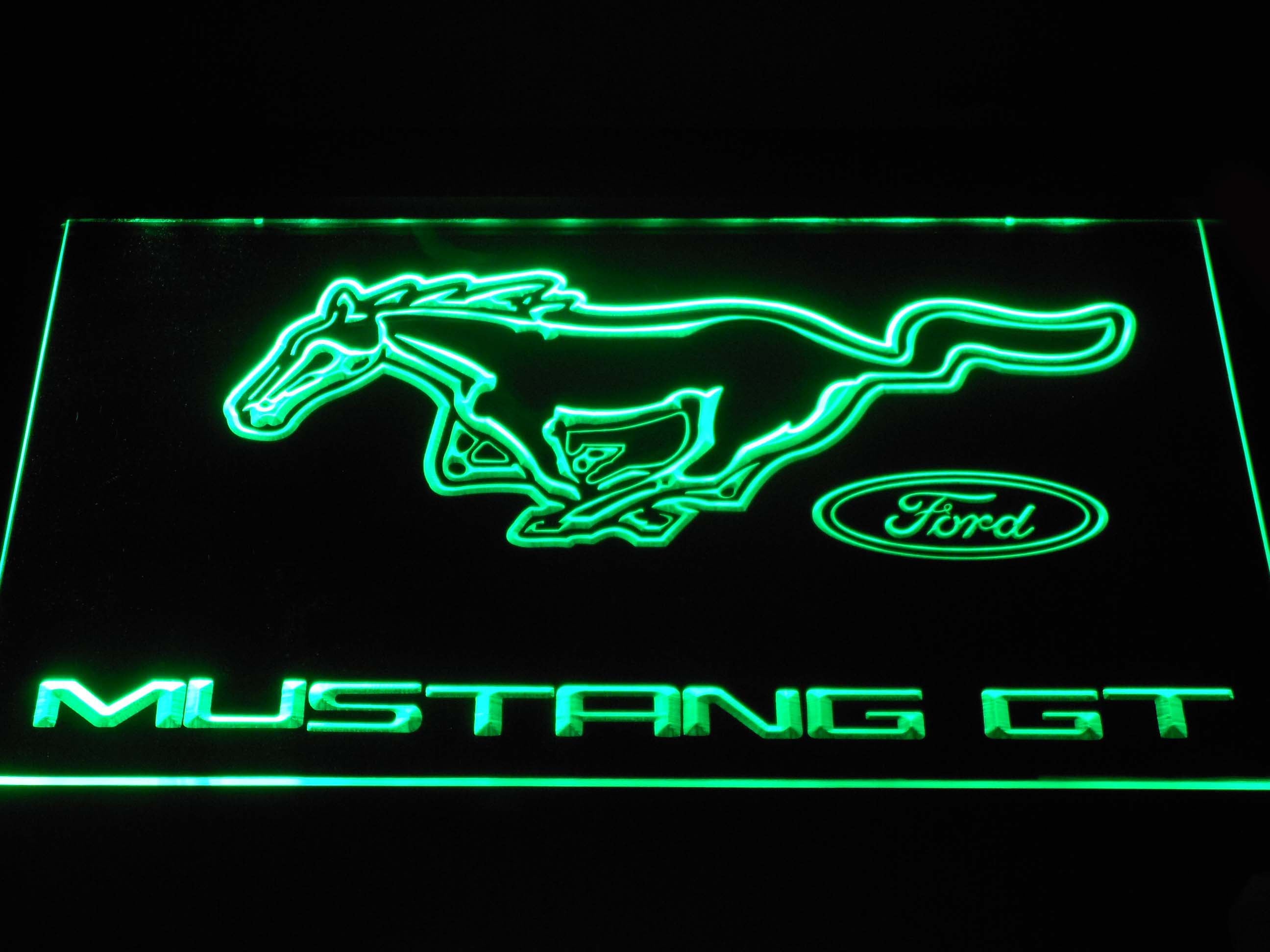 Ford Mustang GT LED Neon Sign