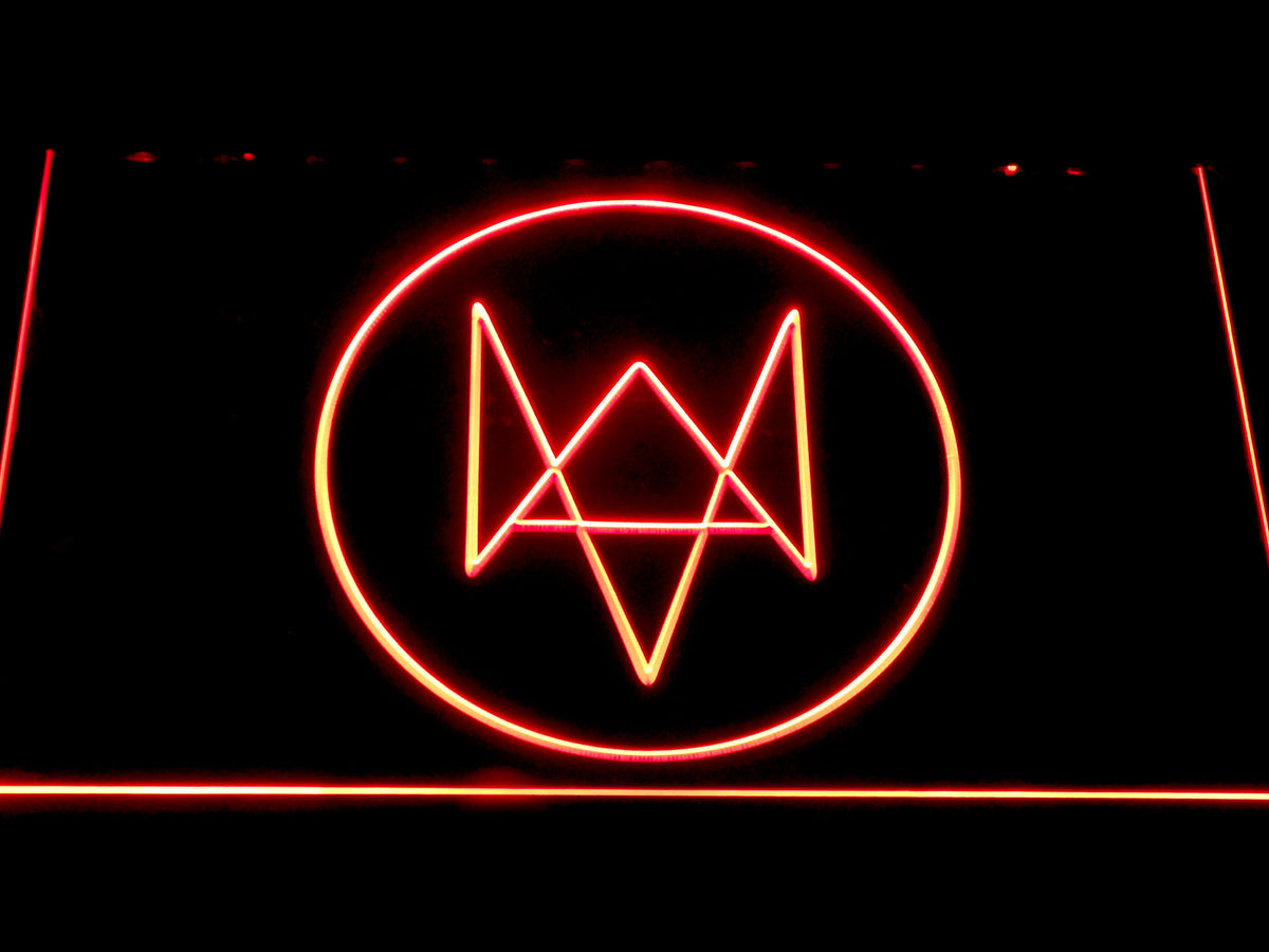 Watch Dogs Logo Neon Sign - LED LAB CAVE