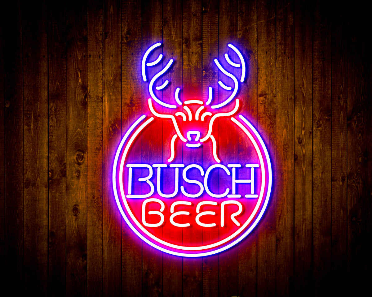 Busch Beer Deer Handmade LED Neon Sign