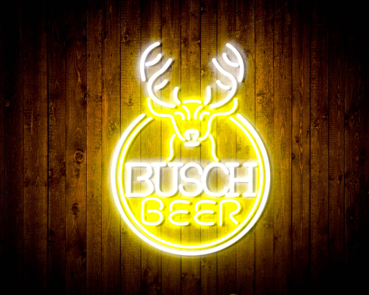 Busch Beer Deer Handmade LED Neon Sign