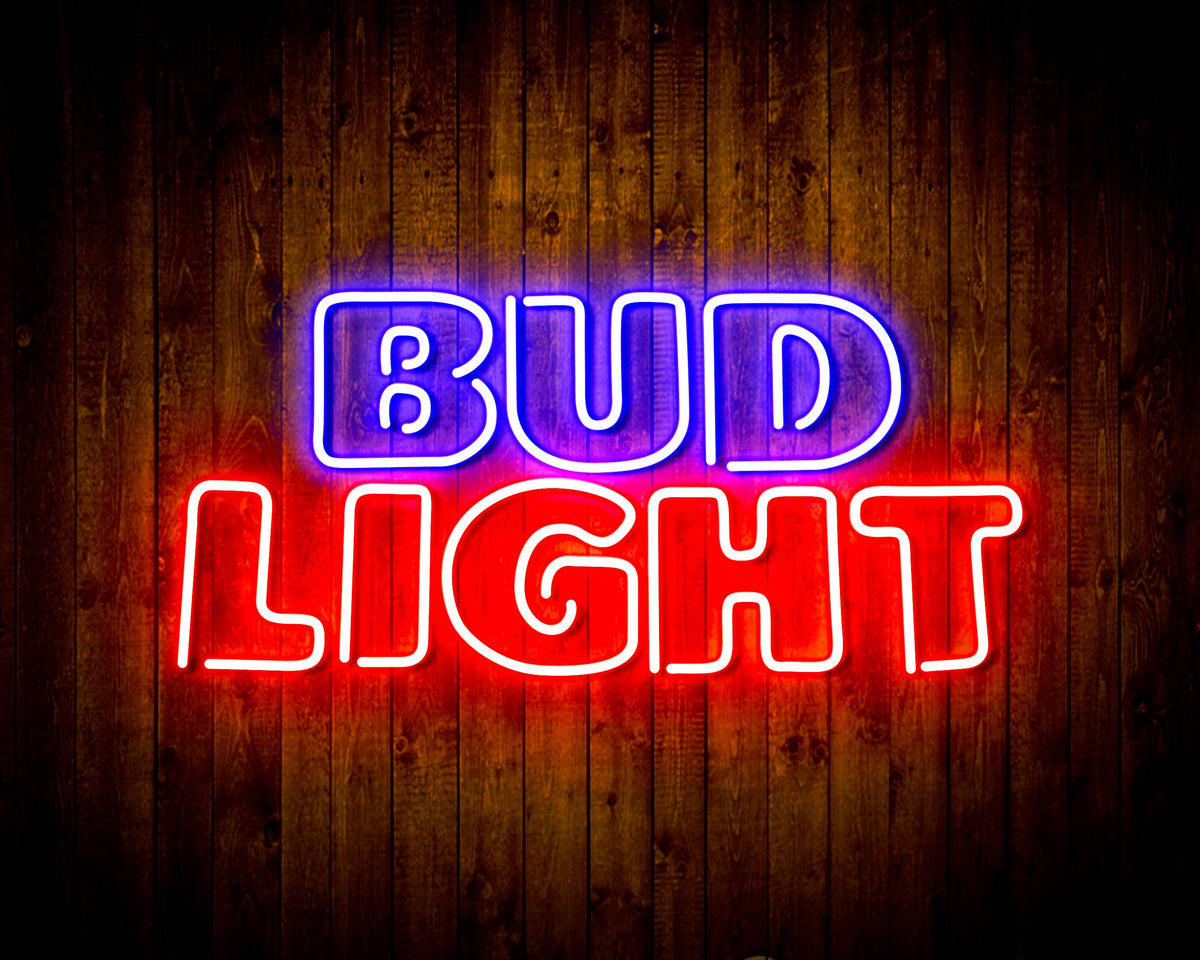BUD LIGHT ビンテージ ネオンライト Bud Light Bar Handmade LED Neon Sign