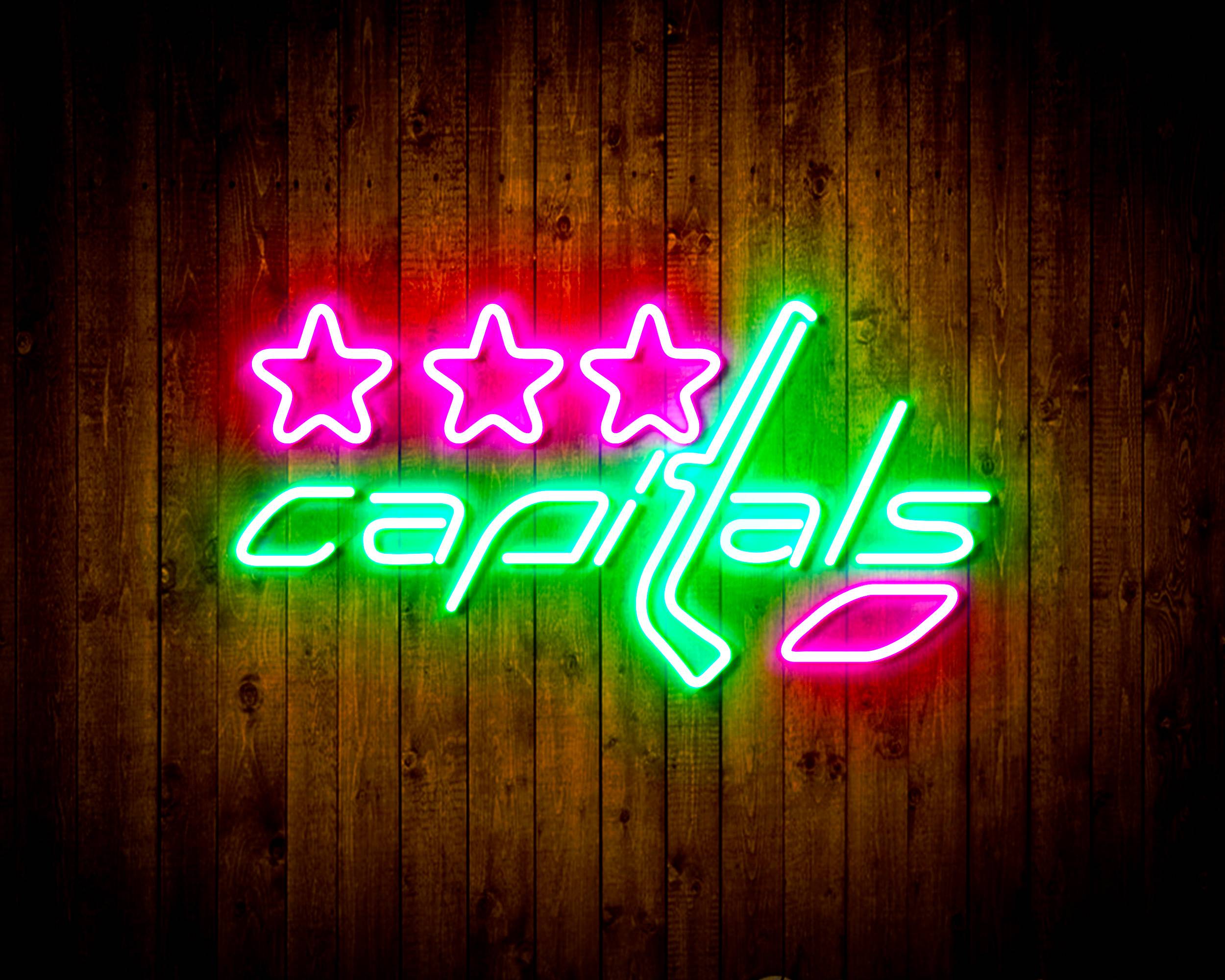 NHL Washington Capitals Handmade LED Neon Light Sign