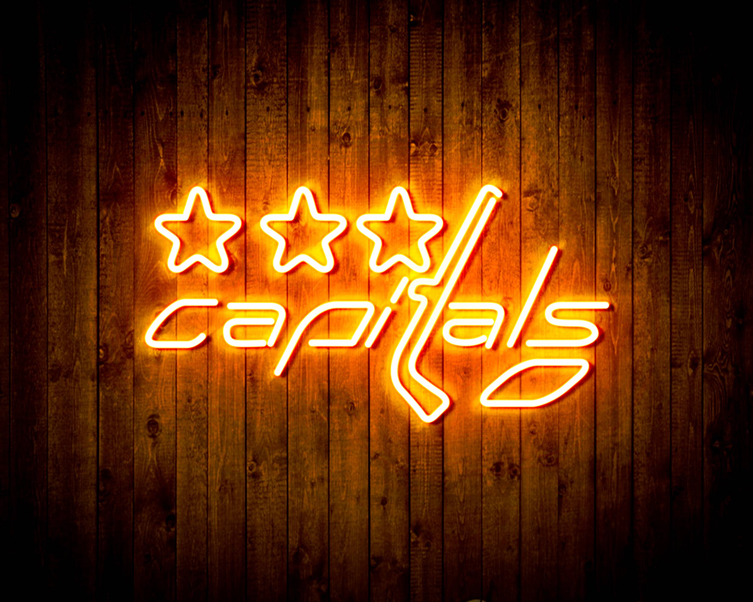 NHL Washington Capitals Handmade LED Neon Light Sign