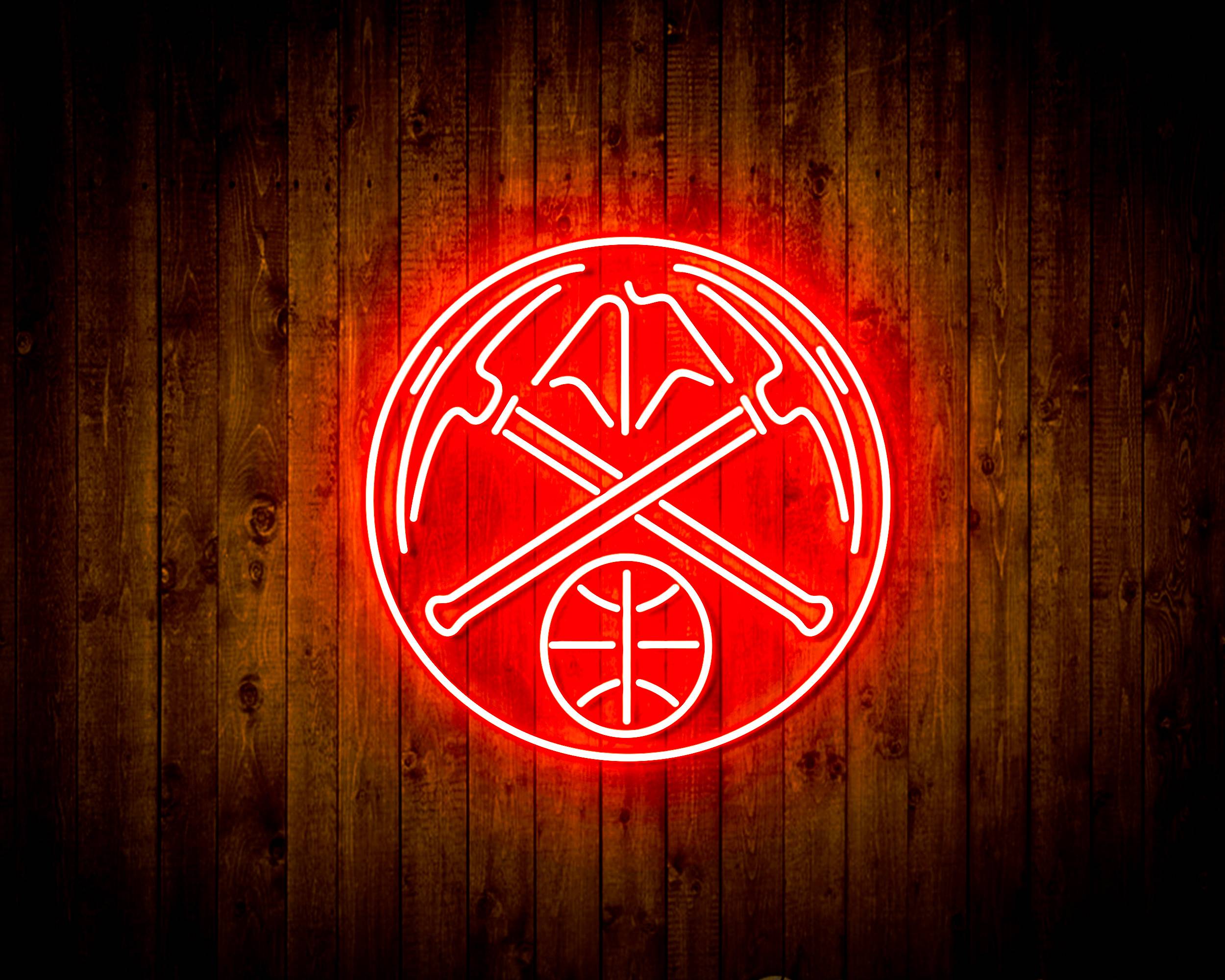 NBA Denver Nuggets Handmade LED Neon Light Sign
