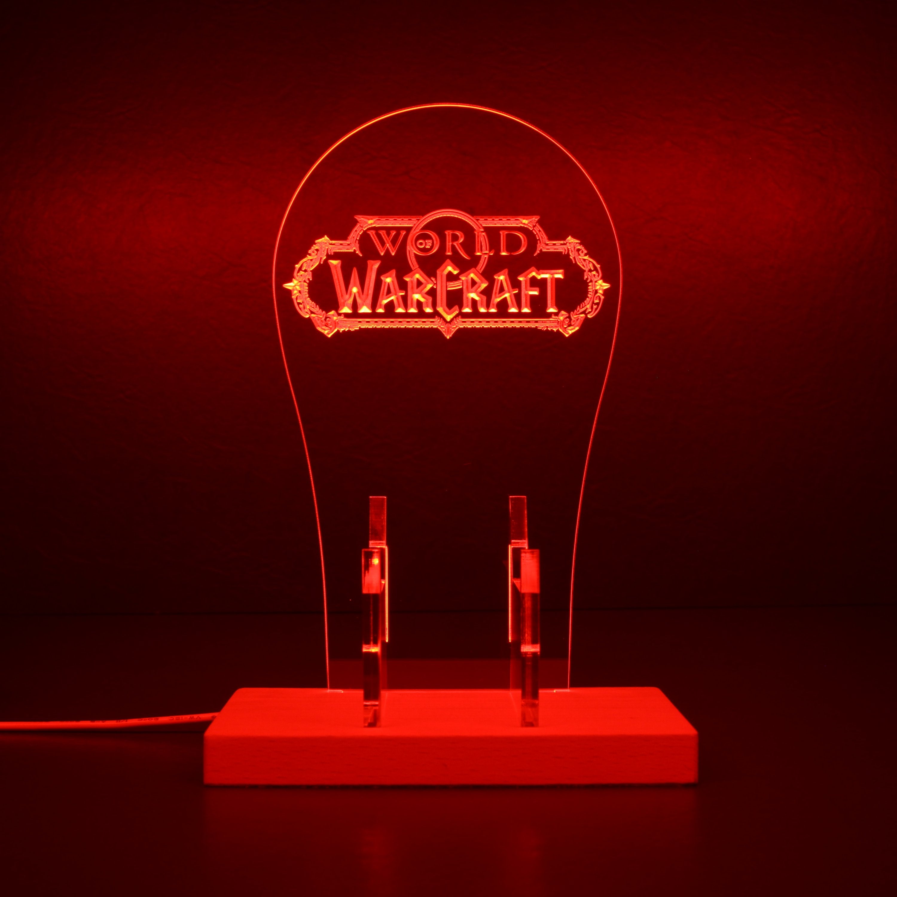 World of Warcraft RGB LED Gaming Headset Controller Stand