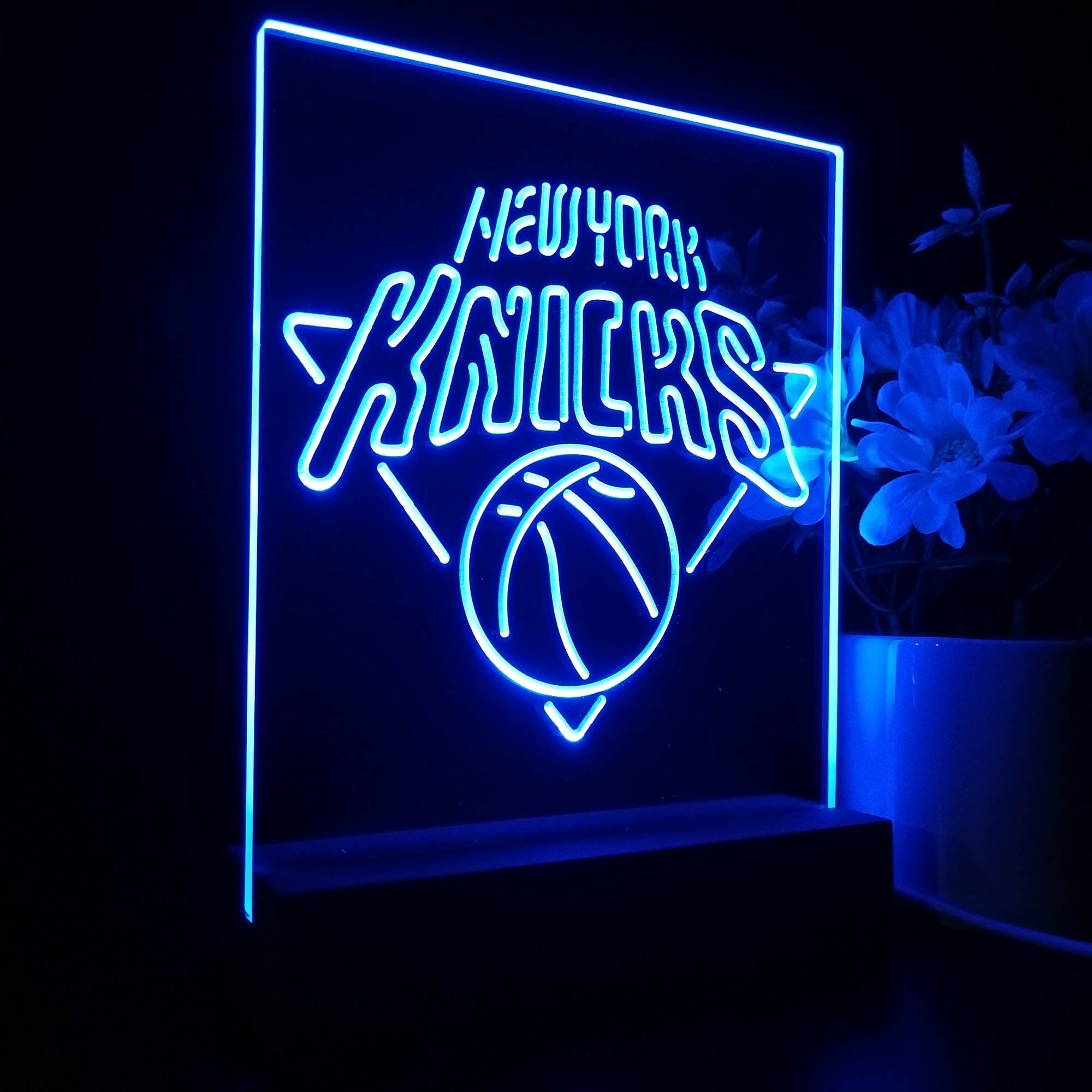 New York Knicks 3D LED Illusion Sport Team Night Light