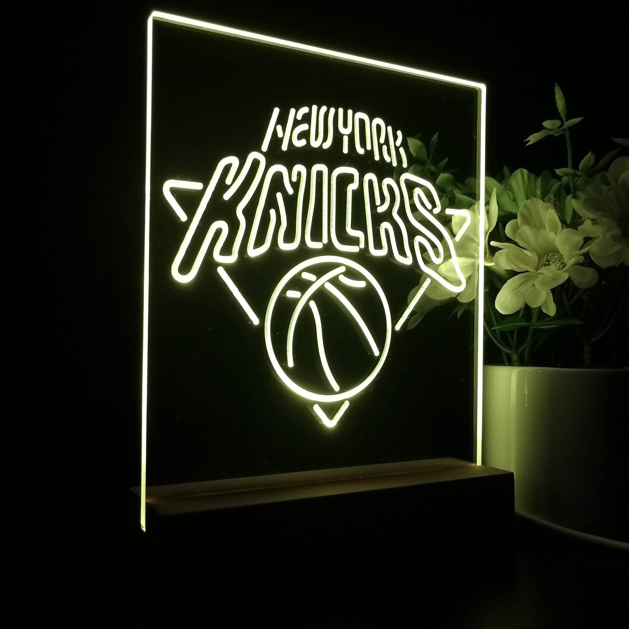 New York Knicks 3D LED Illusion Sport Team Night Light