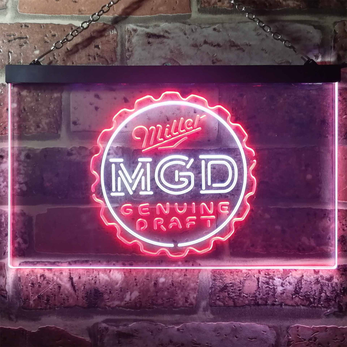 Miller MGD Genuine Draft Neon Signs Light main image 0