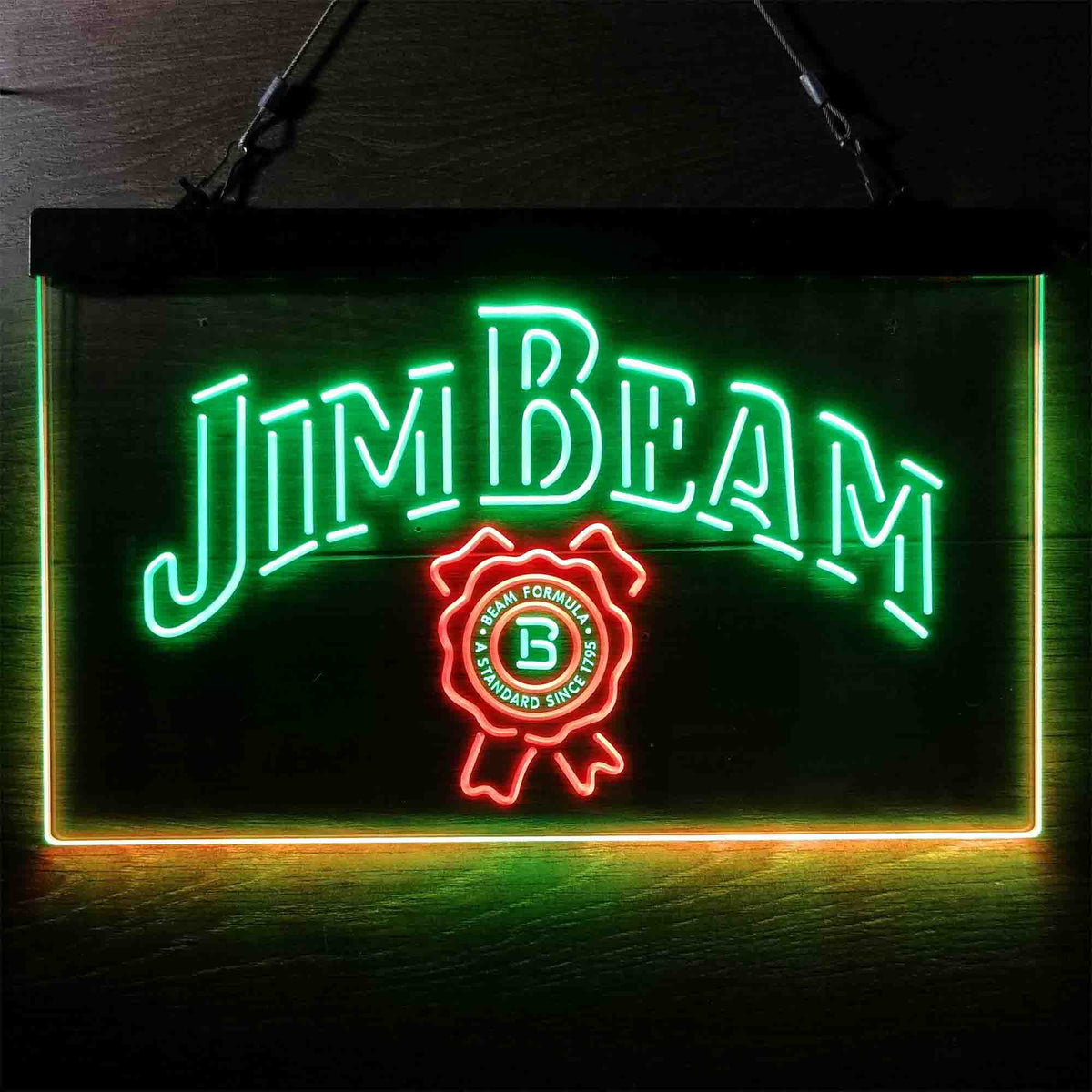 Jim outlet beam neon sign