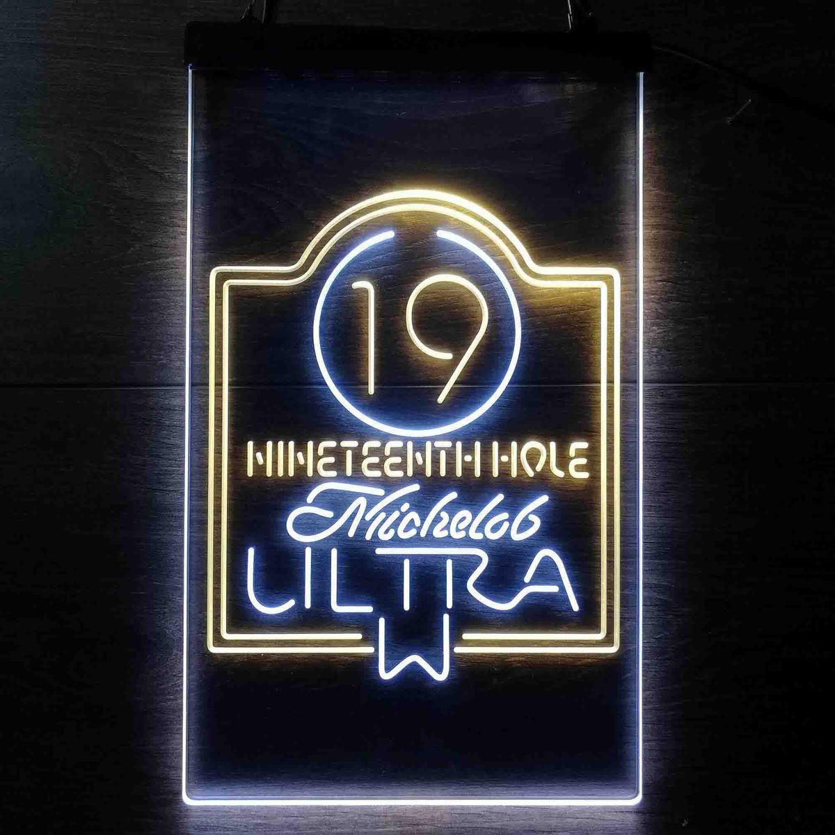 Michelob Beer 19th Hole Golf Neon Sign - LED LAB CAVE