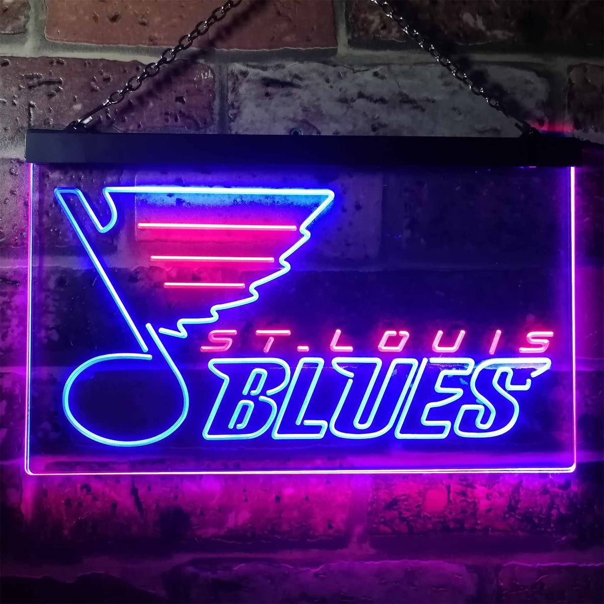 St Louis Blues Logo 2 Neon Sign - LED LAB CAVE