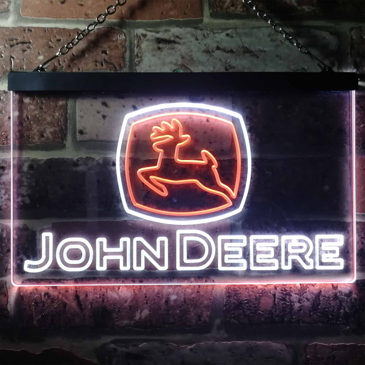 John Deere Neon Sign LED LAB CAVE