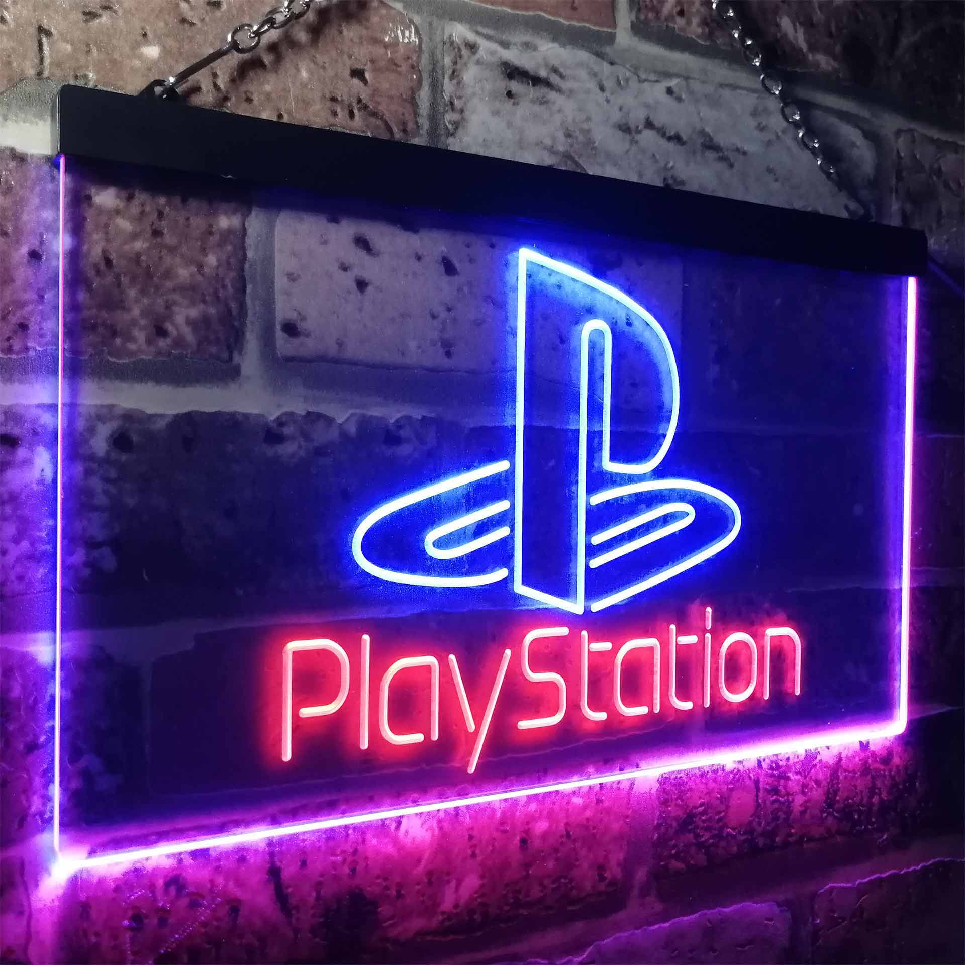 Playstation Game Room Kid Led Neon Light Up Sign