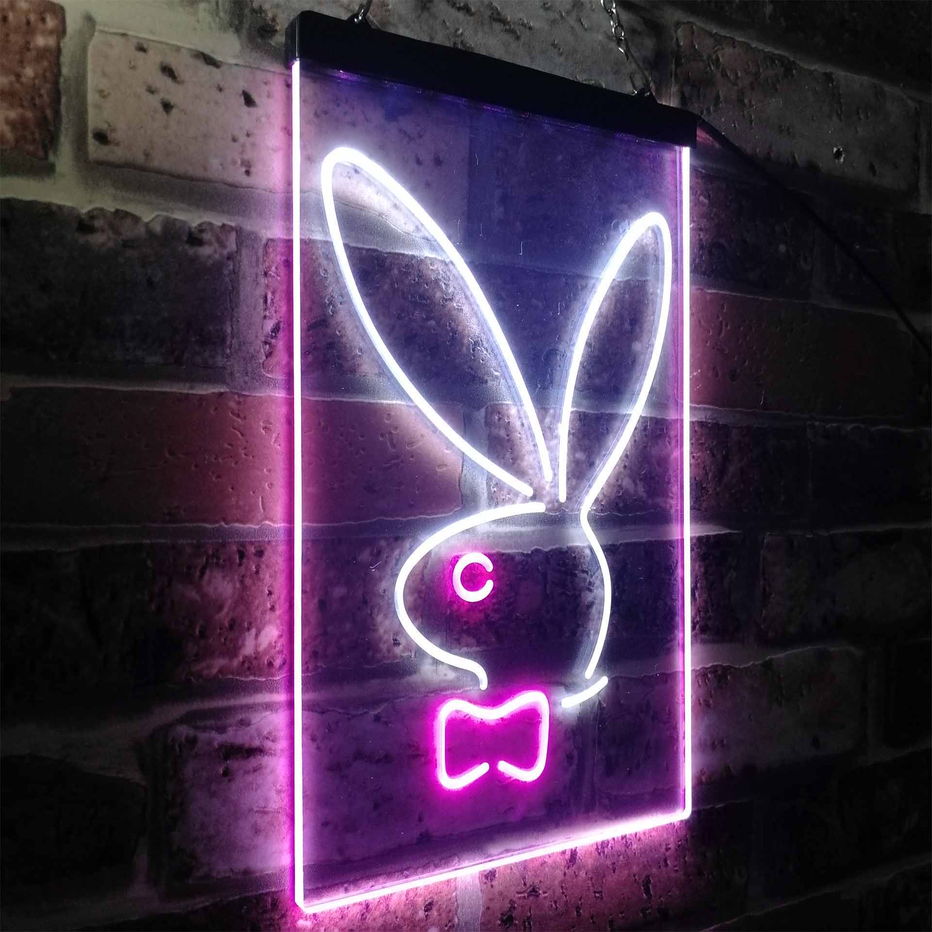 Bunny Rabbit Kid Room D¨¦cor Led Neon Light Up Sign