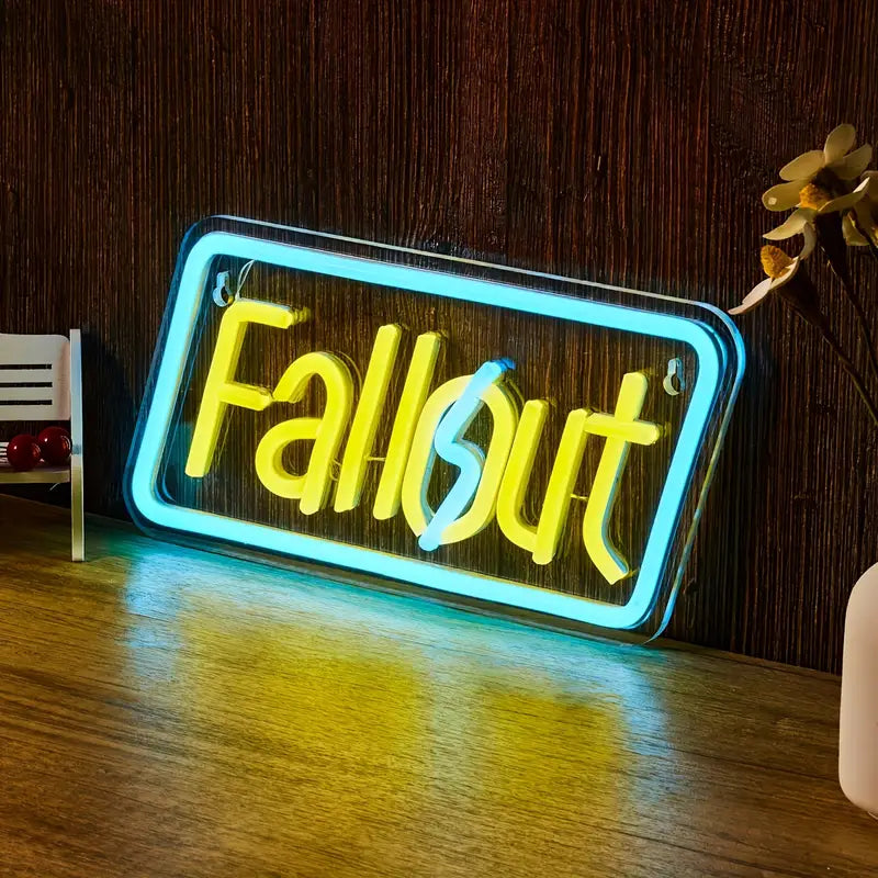 Fallout Game Room LED Neon Sign