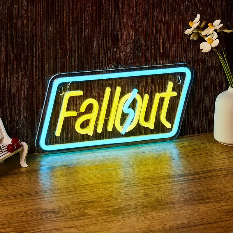 Fallout Game Room LED Neon Sign