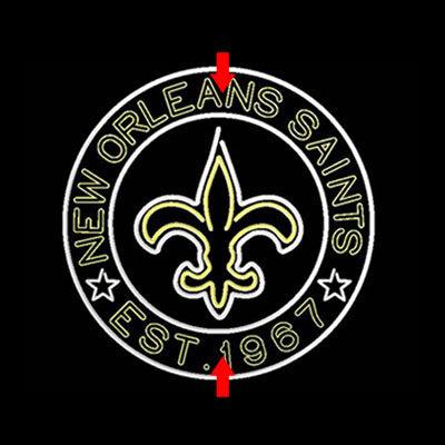 Personalized Custom Your Sport Team Saints Est. 1967 Dual Color LED Neon Sign ProLedSign