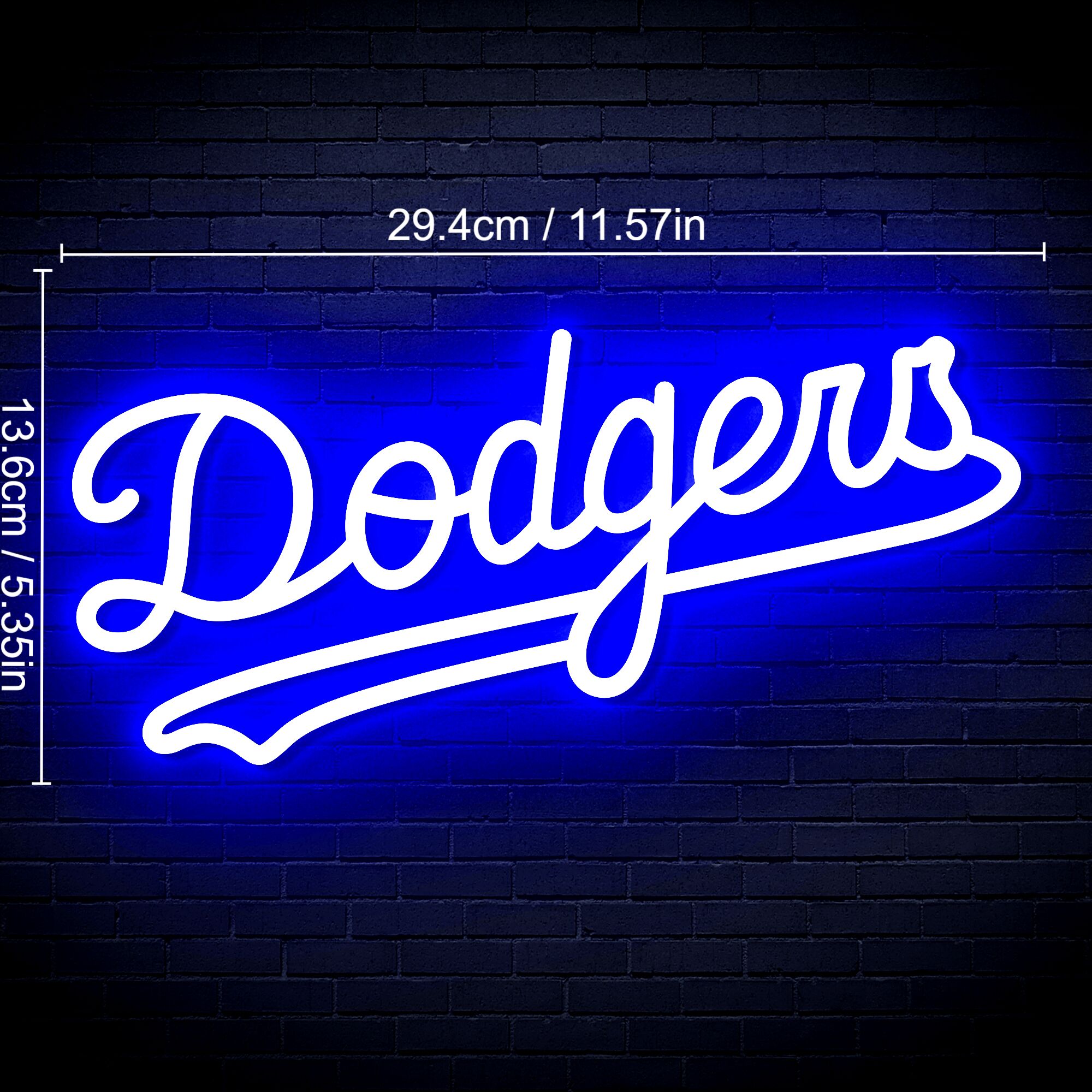 Los Angeles Dodgers Neon-Like Flex Led Light Sign