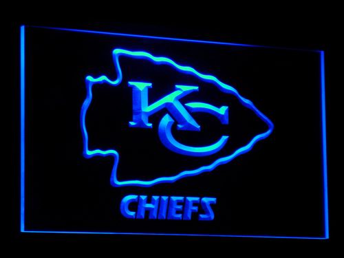 Kansas City Chiefs LED Led Light Sign