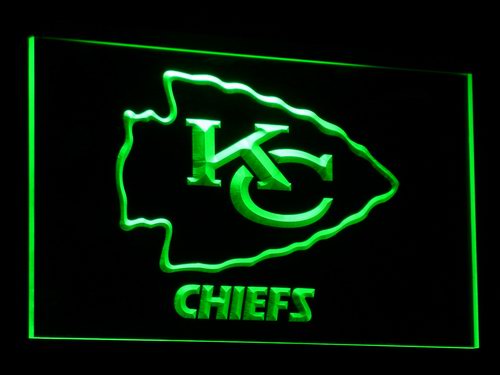 Kansas City Chiefs LED Led Light Sign