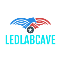 The picture ledlabcave.com shows when its homepage is shared