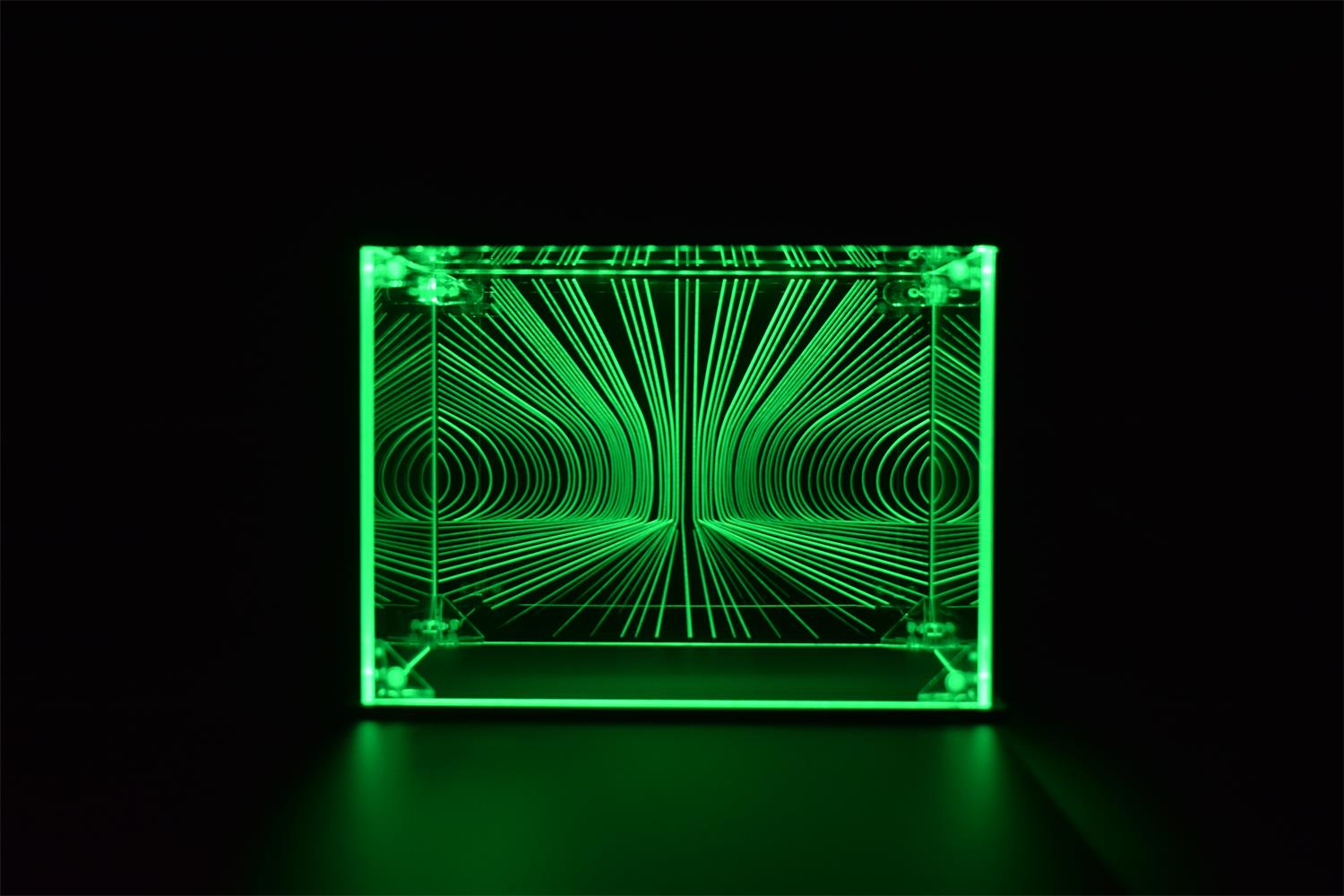 Minimalism Geometric Art LED Display Case