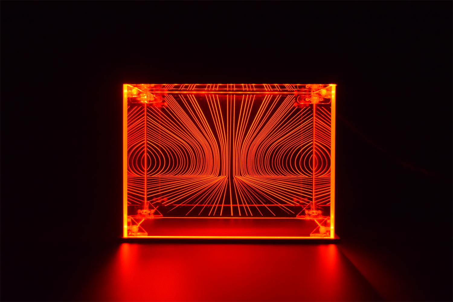 Minimalism Geometric Art LED Display Case