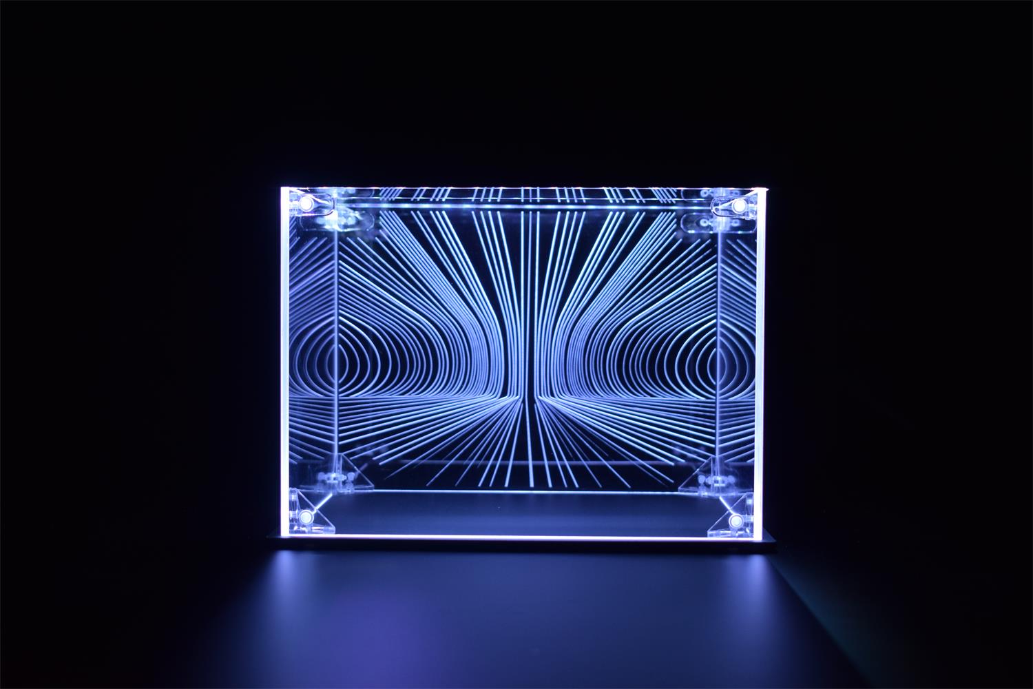 Minimalism Geometric Art LED Display Case