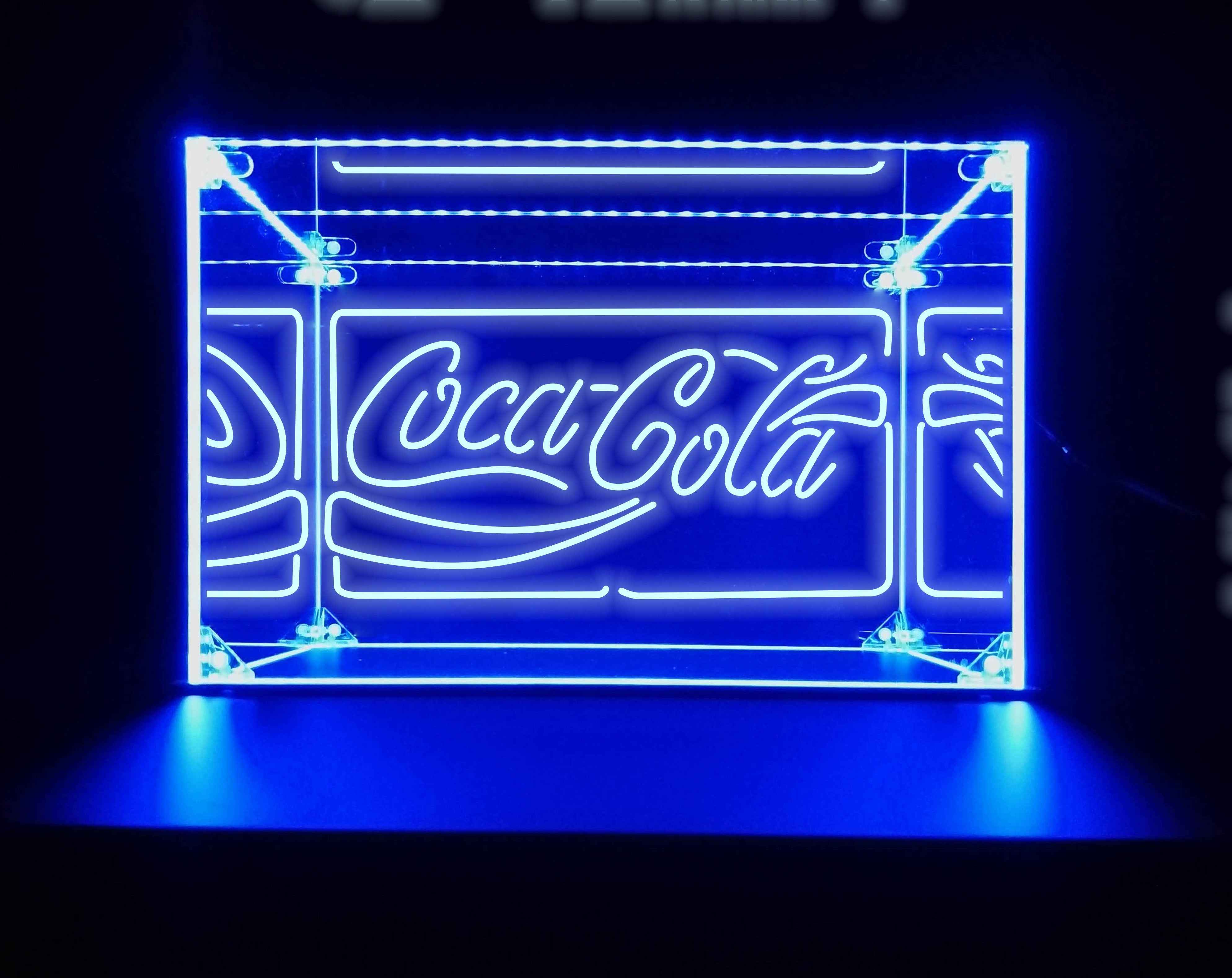 LED Display Case For Coca Cola Bar Liquor Bottles