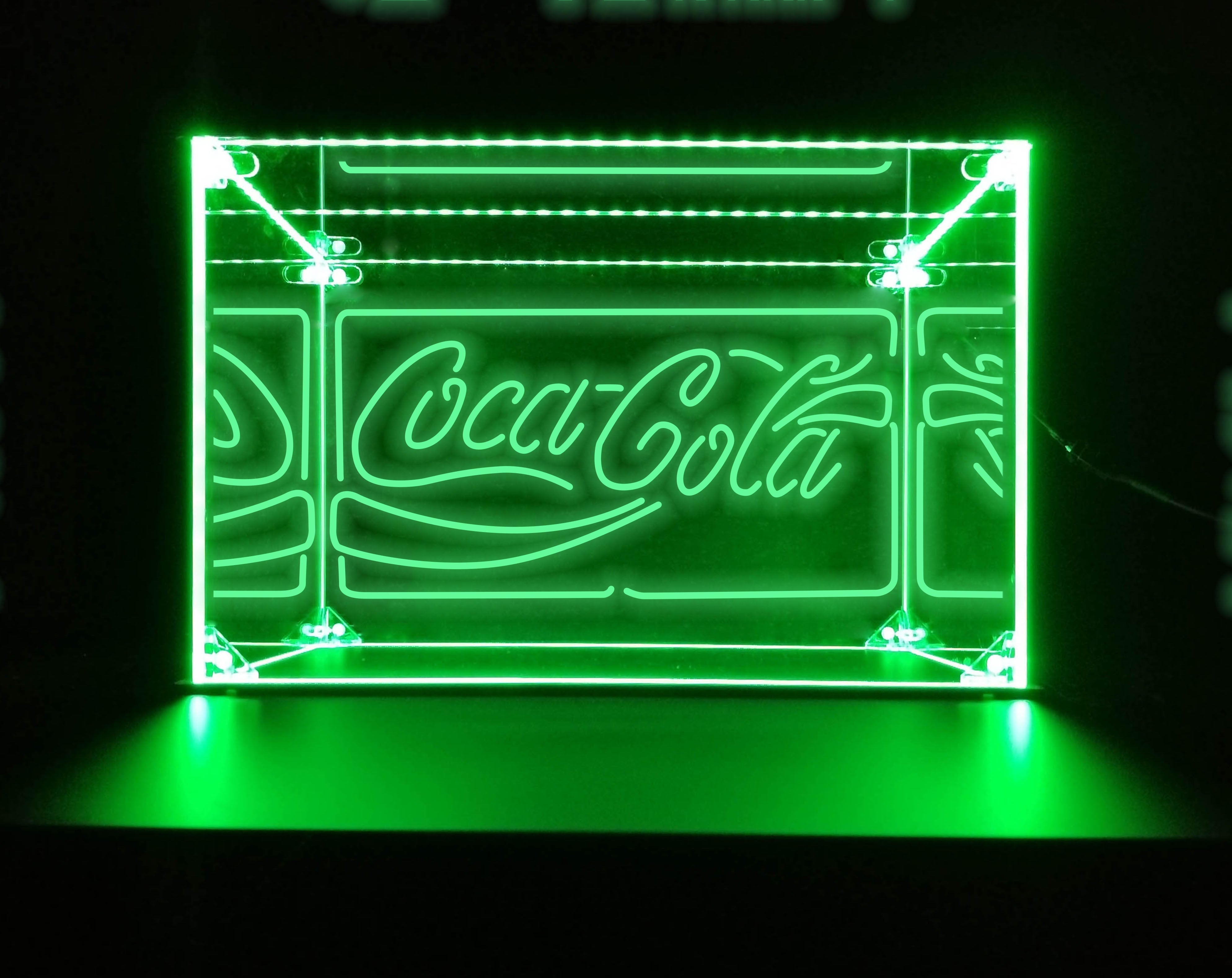 LED Display Case For Coca Cola Bar Liquor Bottles