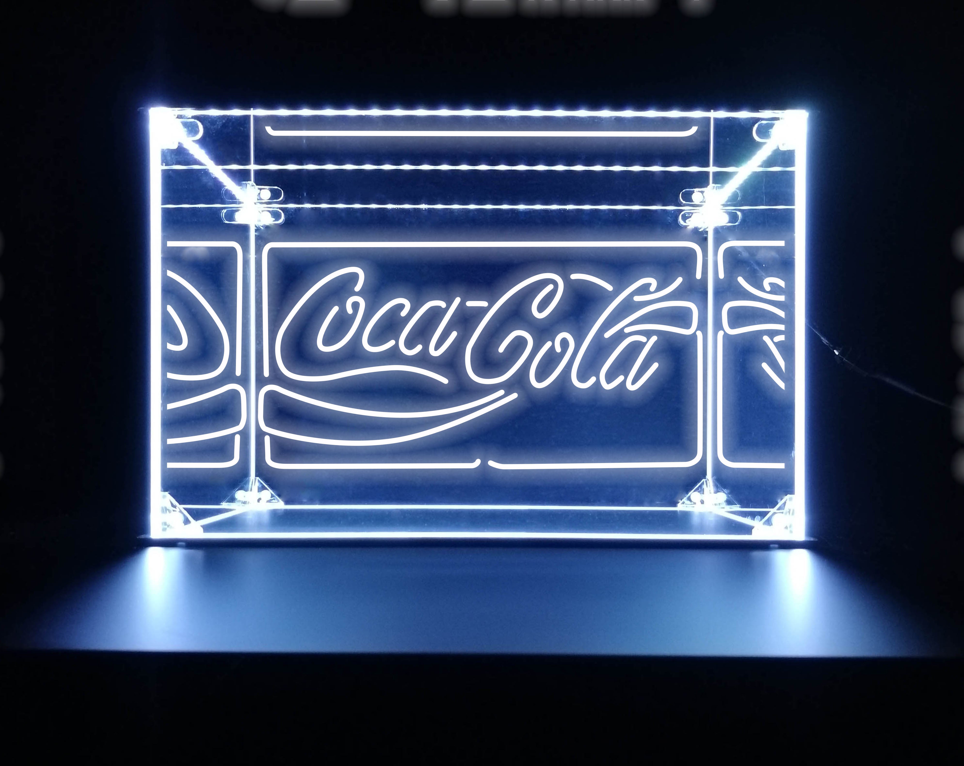 LED Display Case For Coca Cola Bar Liquor Bottles