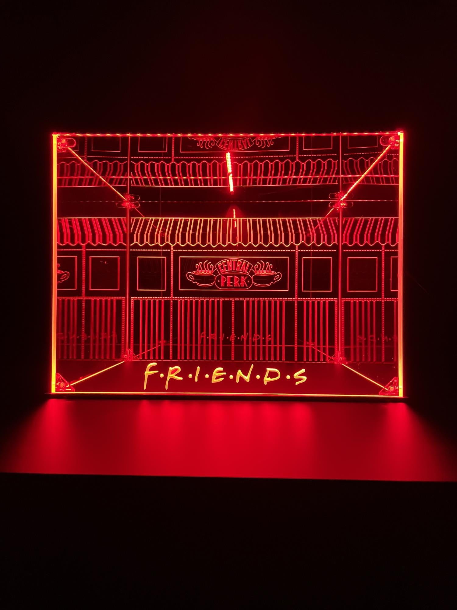 LED Display Case for Lego Ideas Friends Central Perk 21319