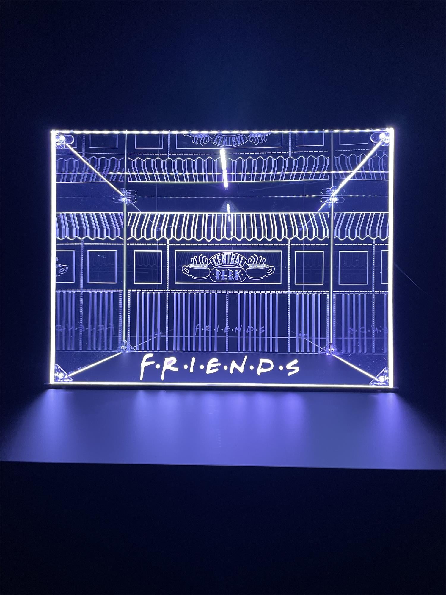 LED Display Case for Lego Ideas Friends Central Perk 21319