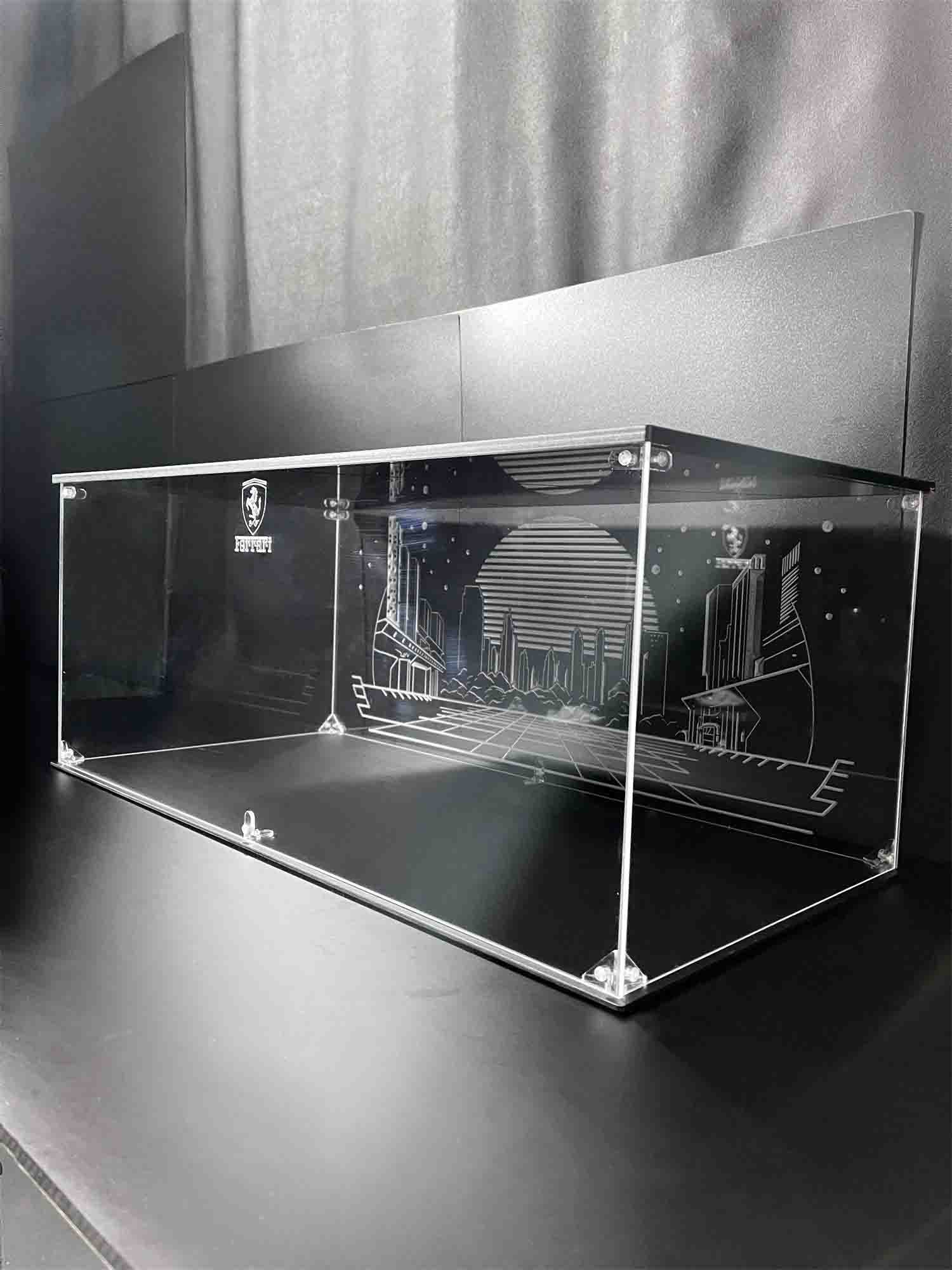 LED Acrylic Display Case For LEGO® Technic™ 42096, 10295, 42115, 42083, 42123