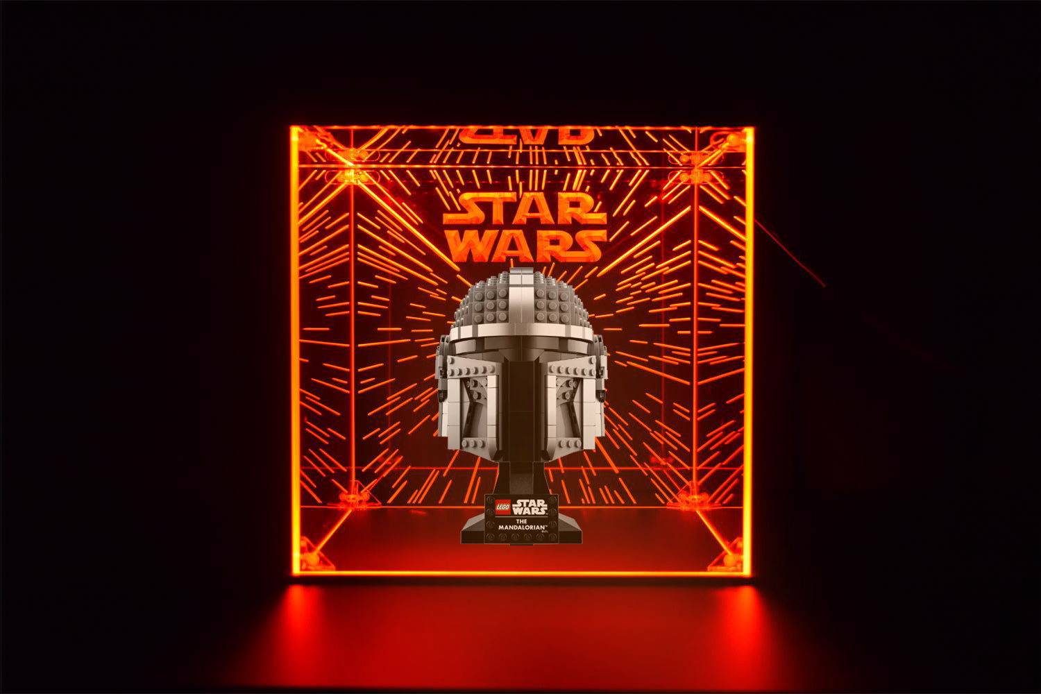 LED Display Case For Lego Stormtrooper Helmet, Collectible Figures