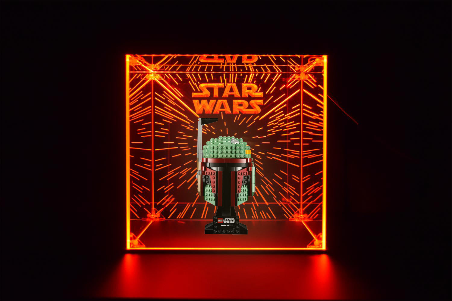 LED Display Case For Lego Stormtrooper Helmet, Collectible Figures