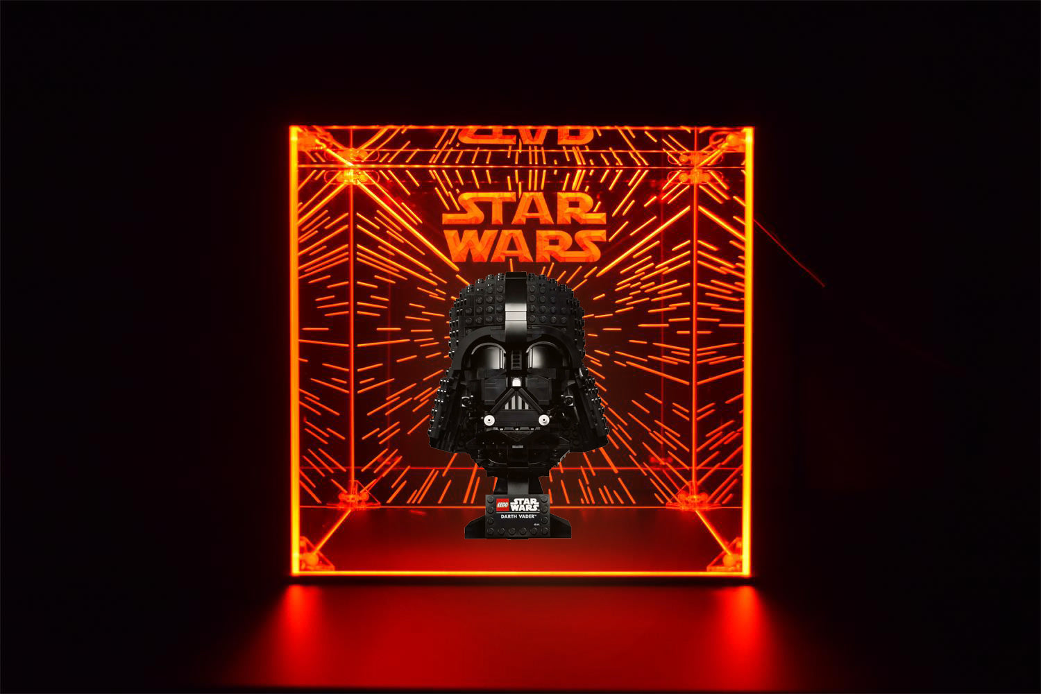 LED Display Case For Lego 75304 Darth Vader™ Helmet, Collectible Figures