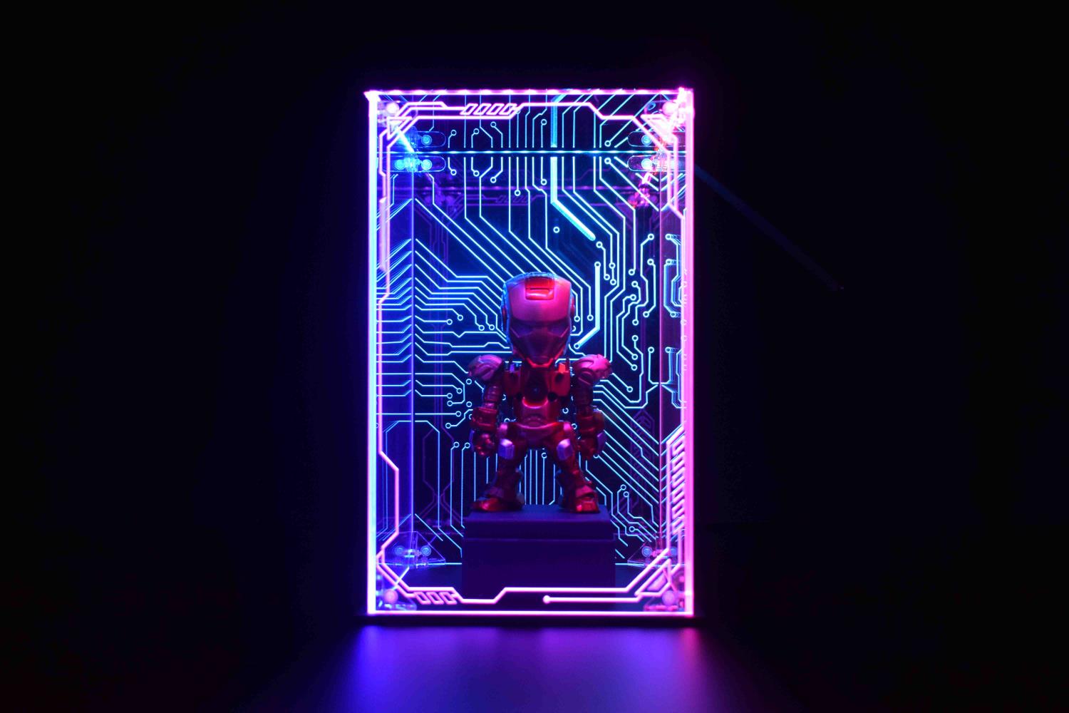 Custom LED Display Case For Funko Pop, Lego, Collectible Figures