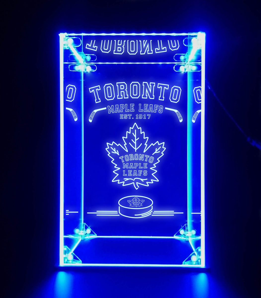 LED Display Case For Toronto Maple Leaf Sports Memorabilia
