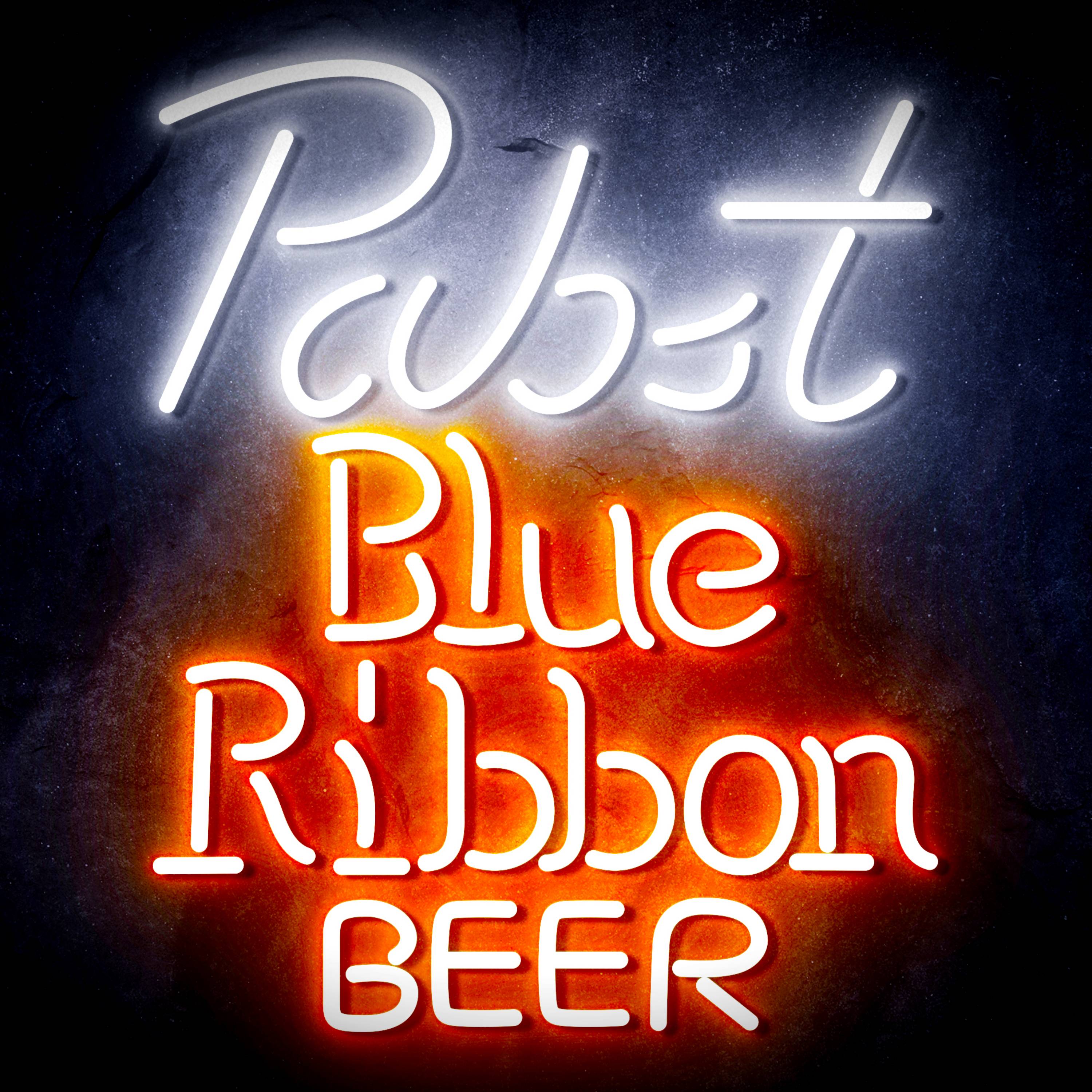 Pabst Blue Ribbon Beer Flex Neon-like LED Sign