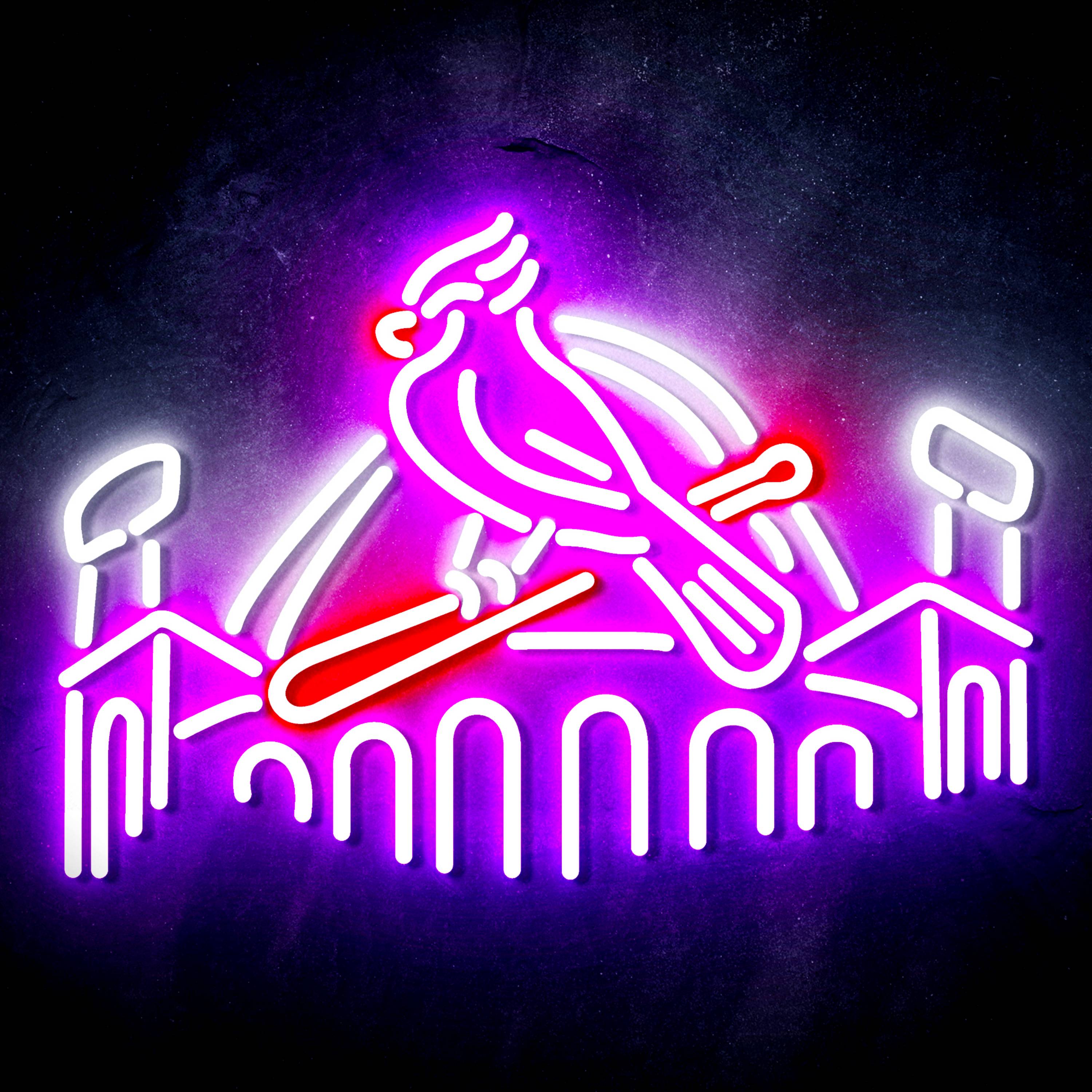 Budweiser with Cardinal Flex Neon-like LED Sign