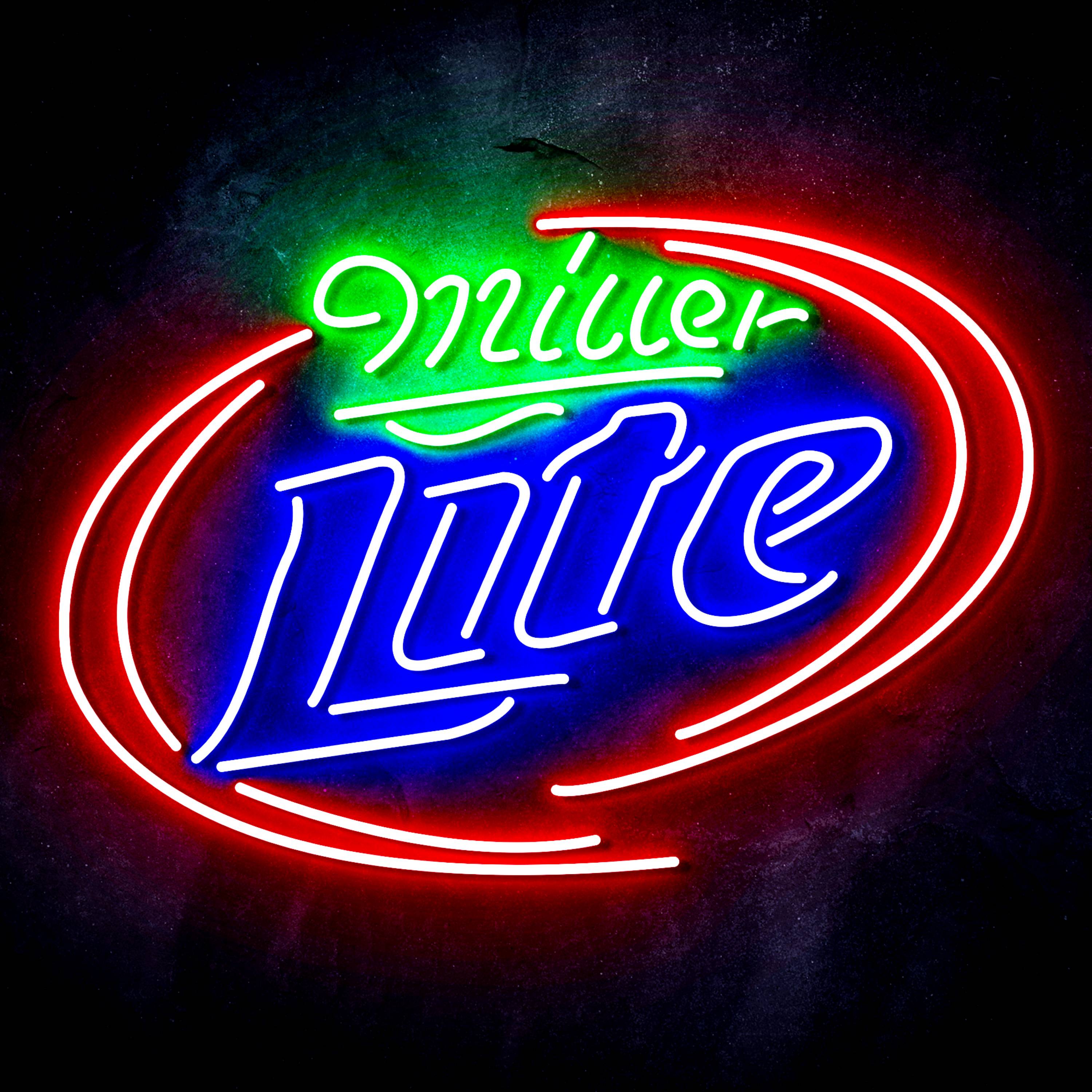 Miller Lite Flex Neon-like LED Sign