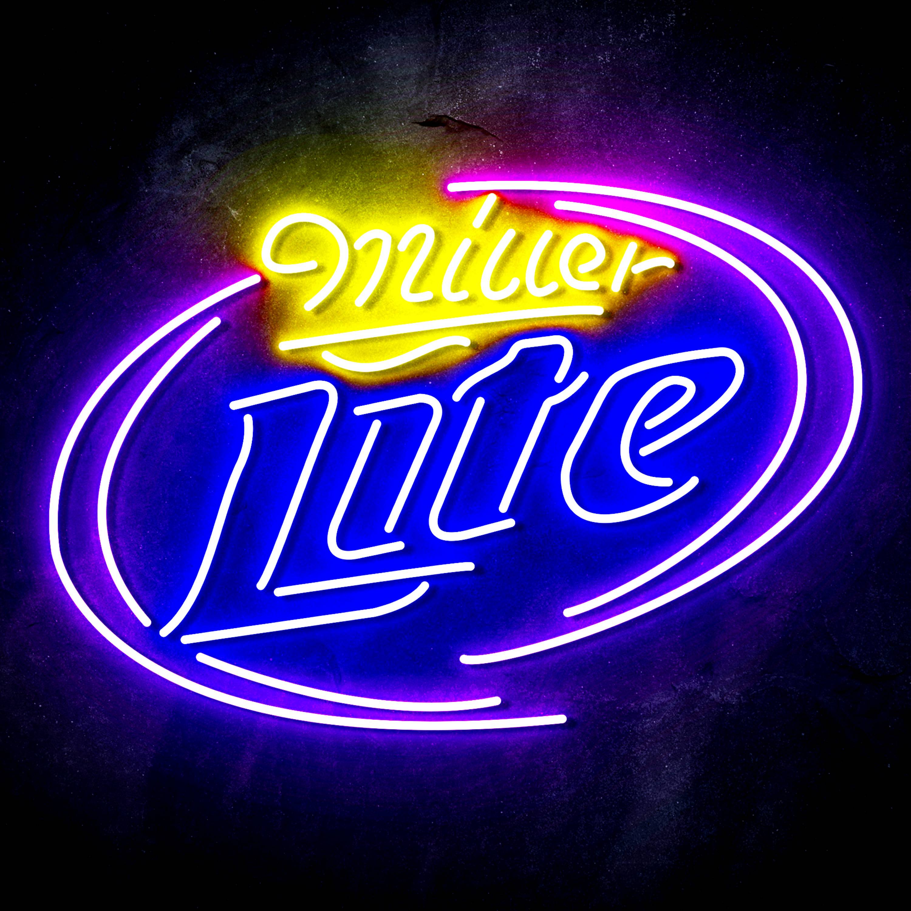 Miller Lite Flex Neon-like LED Sign