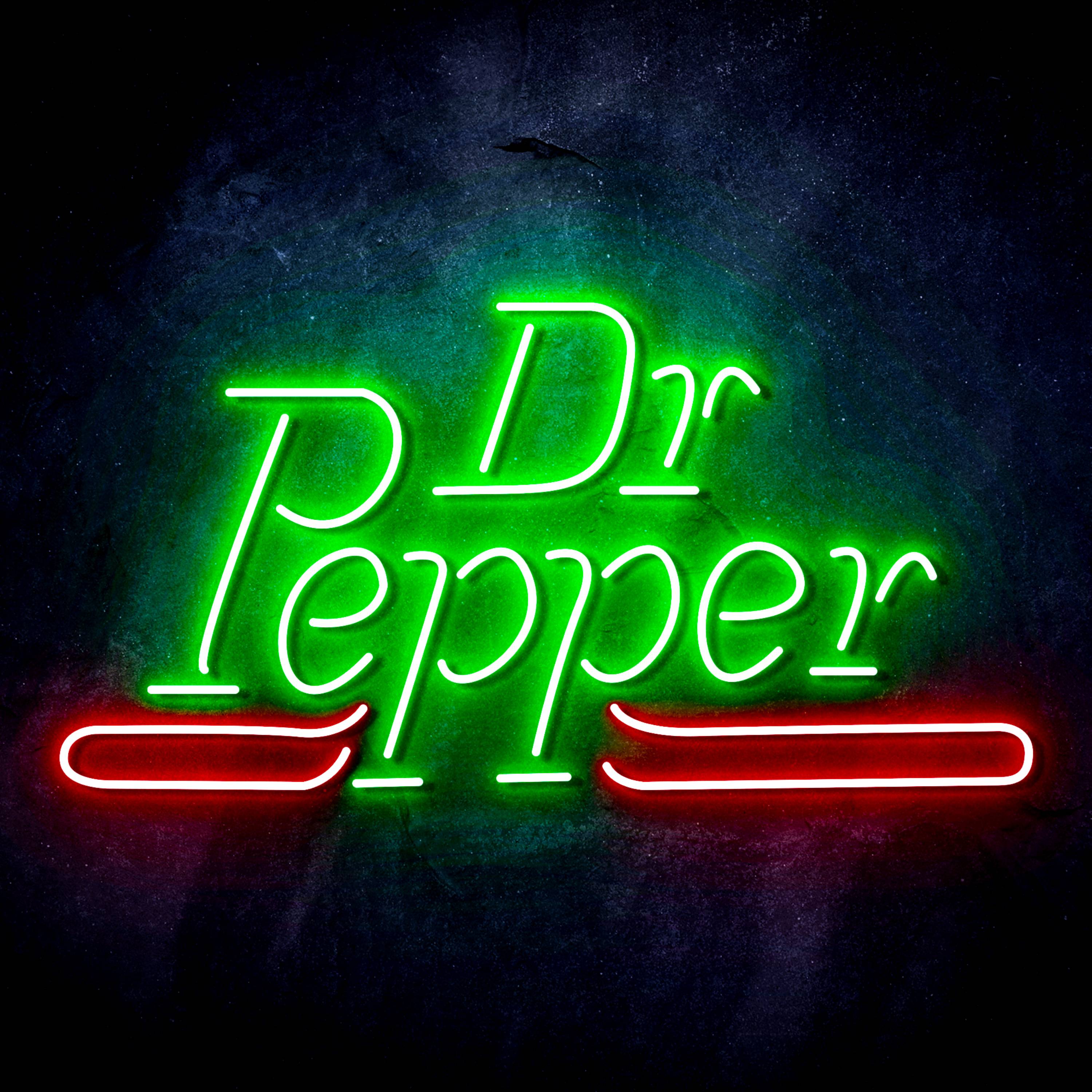 Dr Pepper Flex Neon-like LED Sign