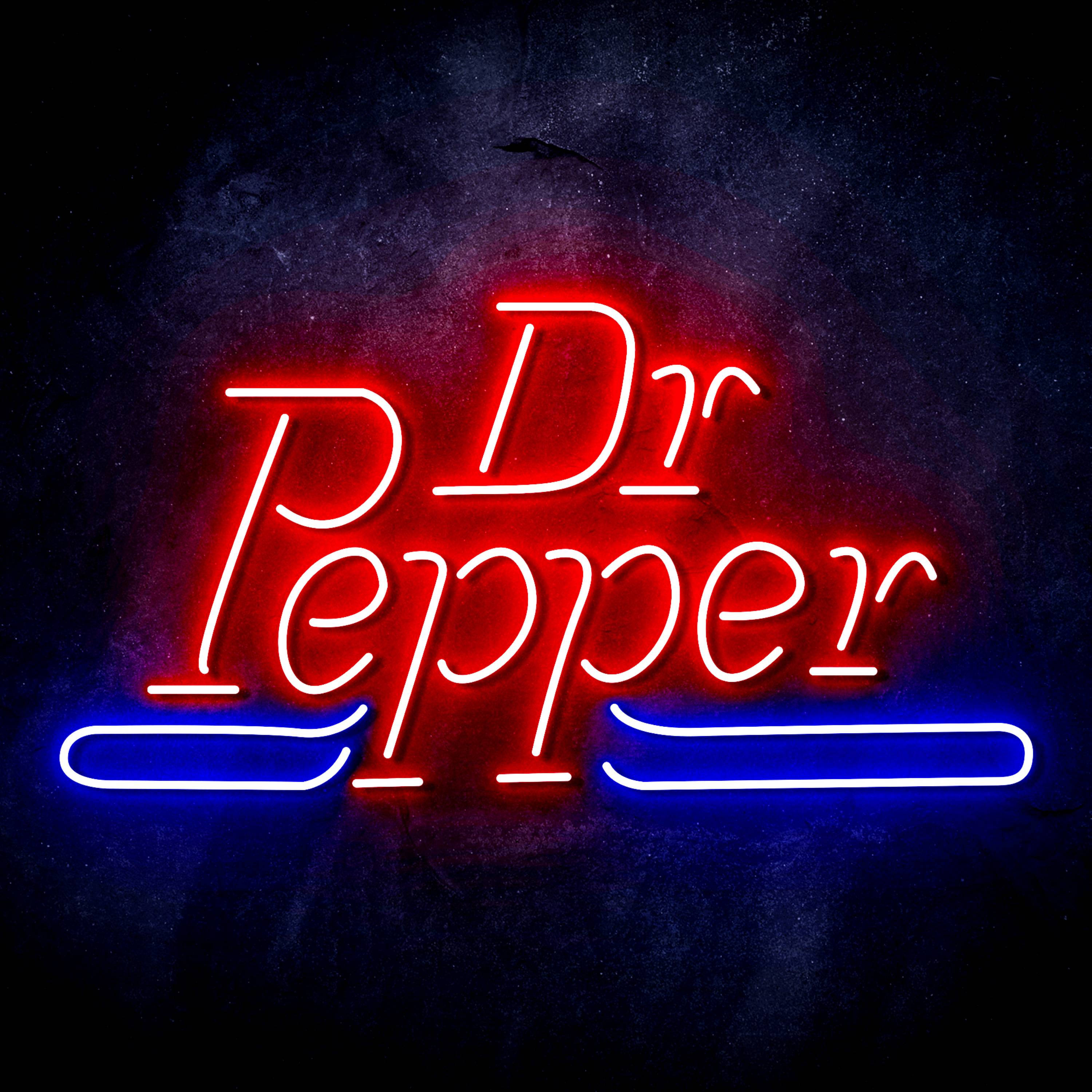 Dr Pepper Flex Neon-like LED Sign