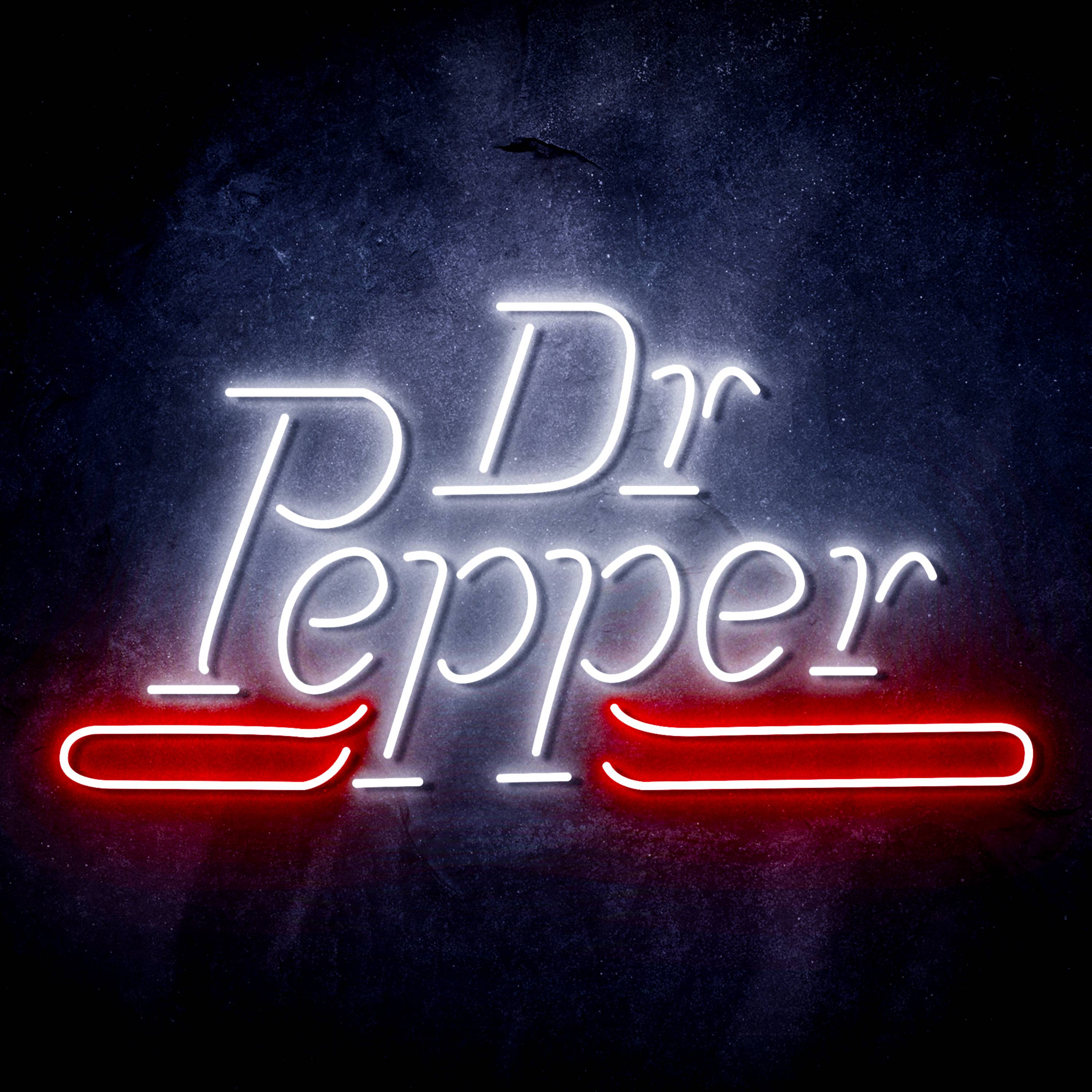 Dr Pepper Flex Neon-like LED Sign