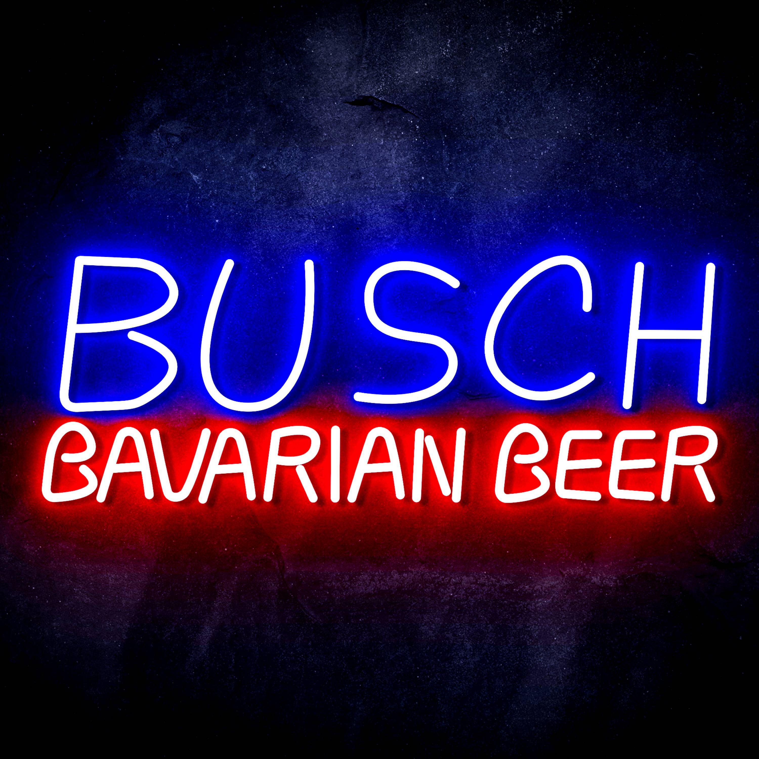 Busch Bavarian Beer Flex Neon-like LED Sign