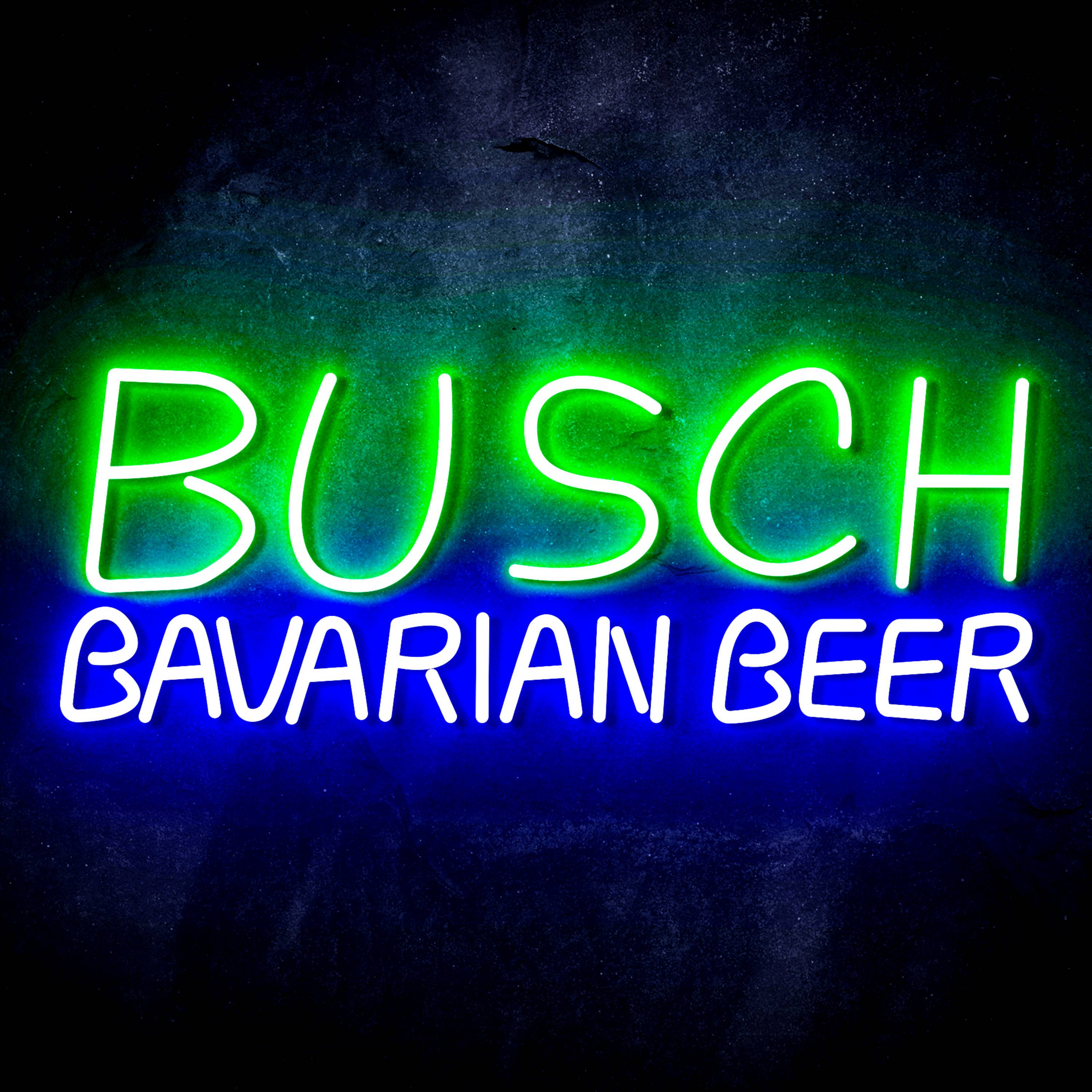 Busch Bavarian Beer Flex Neon-like LED Sign