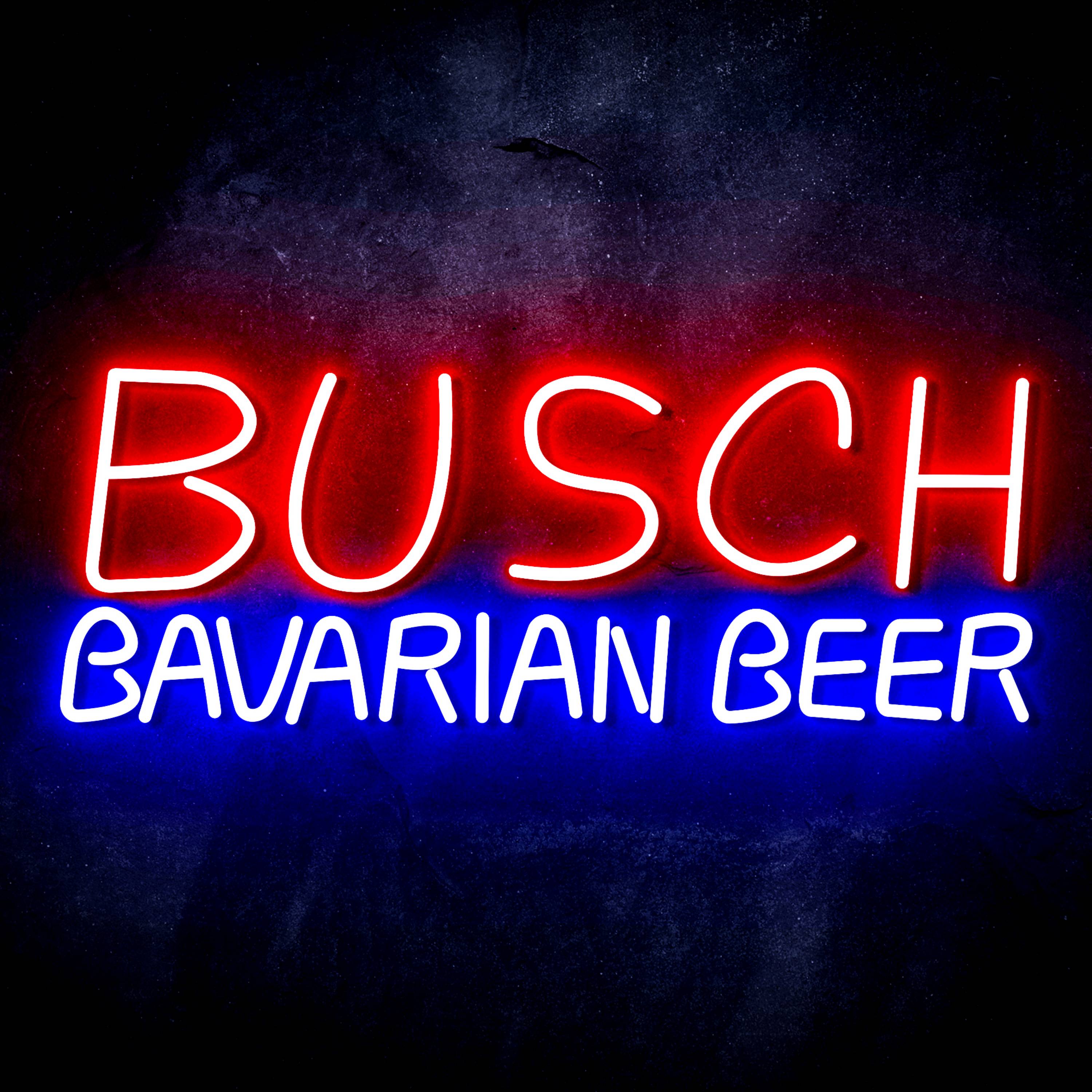 Busch Bavarian Beer Flex Neon-like LED Sign